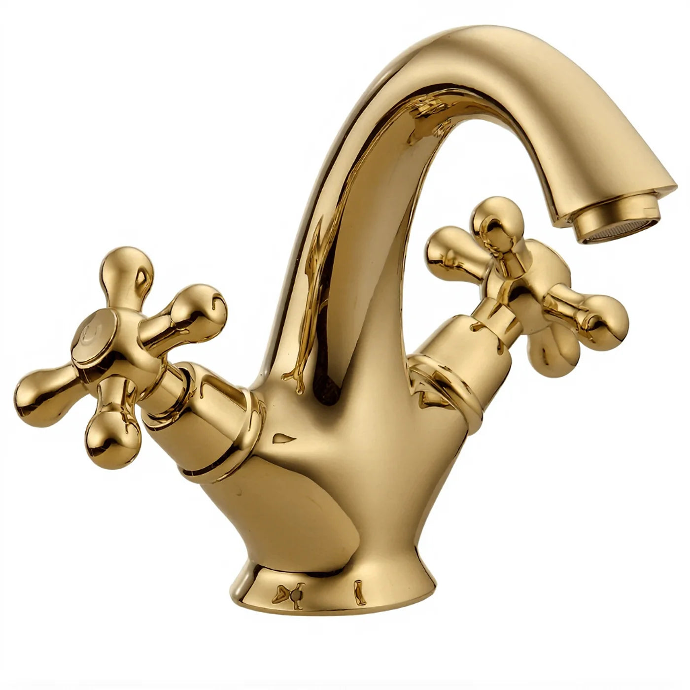 Mélangeur lavabo monotrou - Treemme Romantica - IT 3614 CC PV ZZ - Laiton brossé (UZ)
