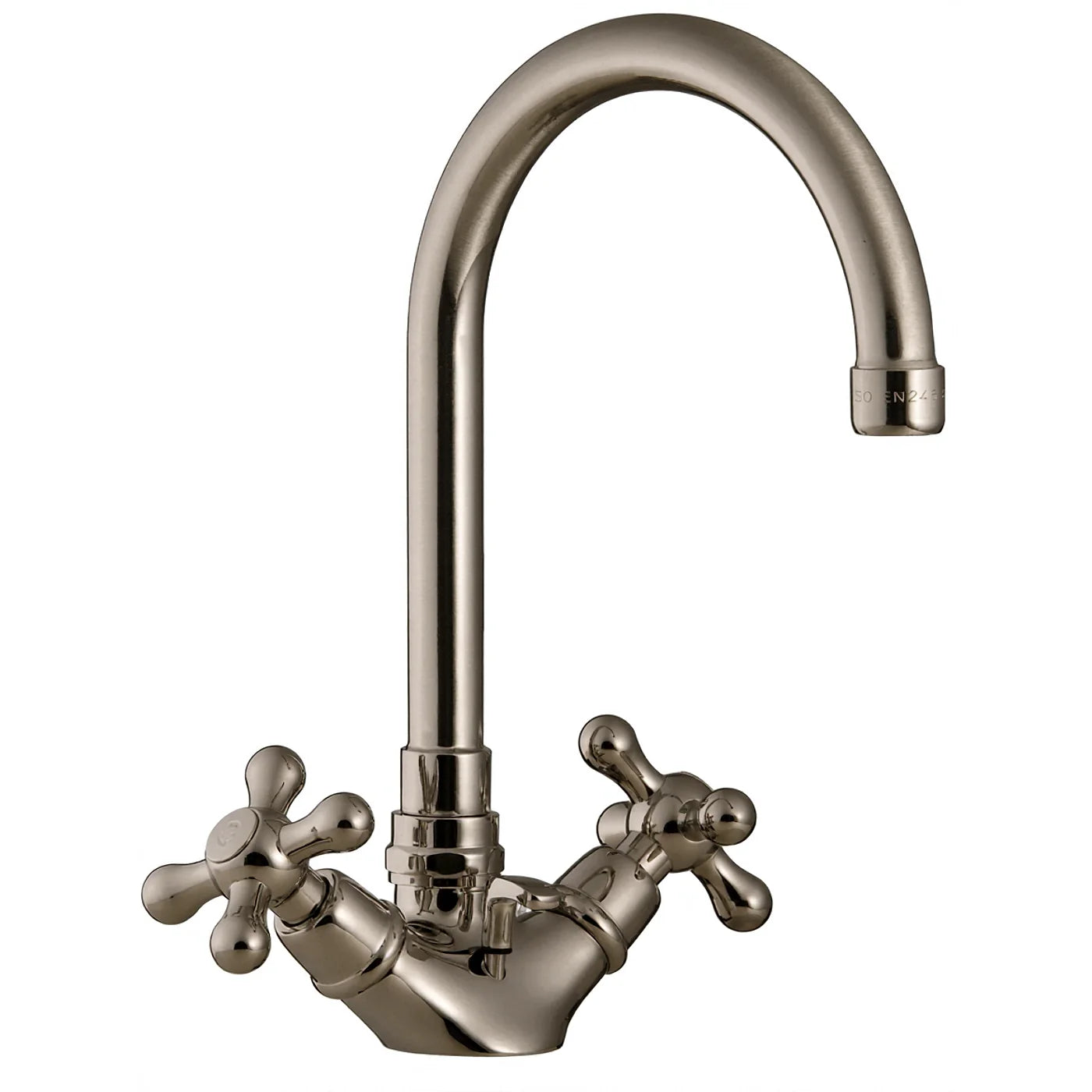 Mélangeur lavabo monotrou - Treemme Romantica - IT 3615 CC PV ZZ - Nickel poli (NL)