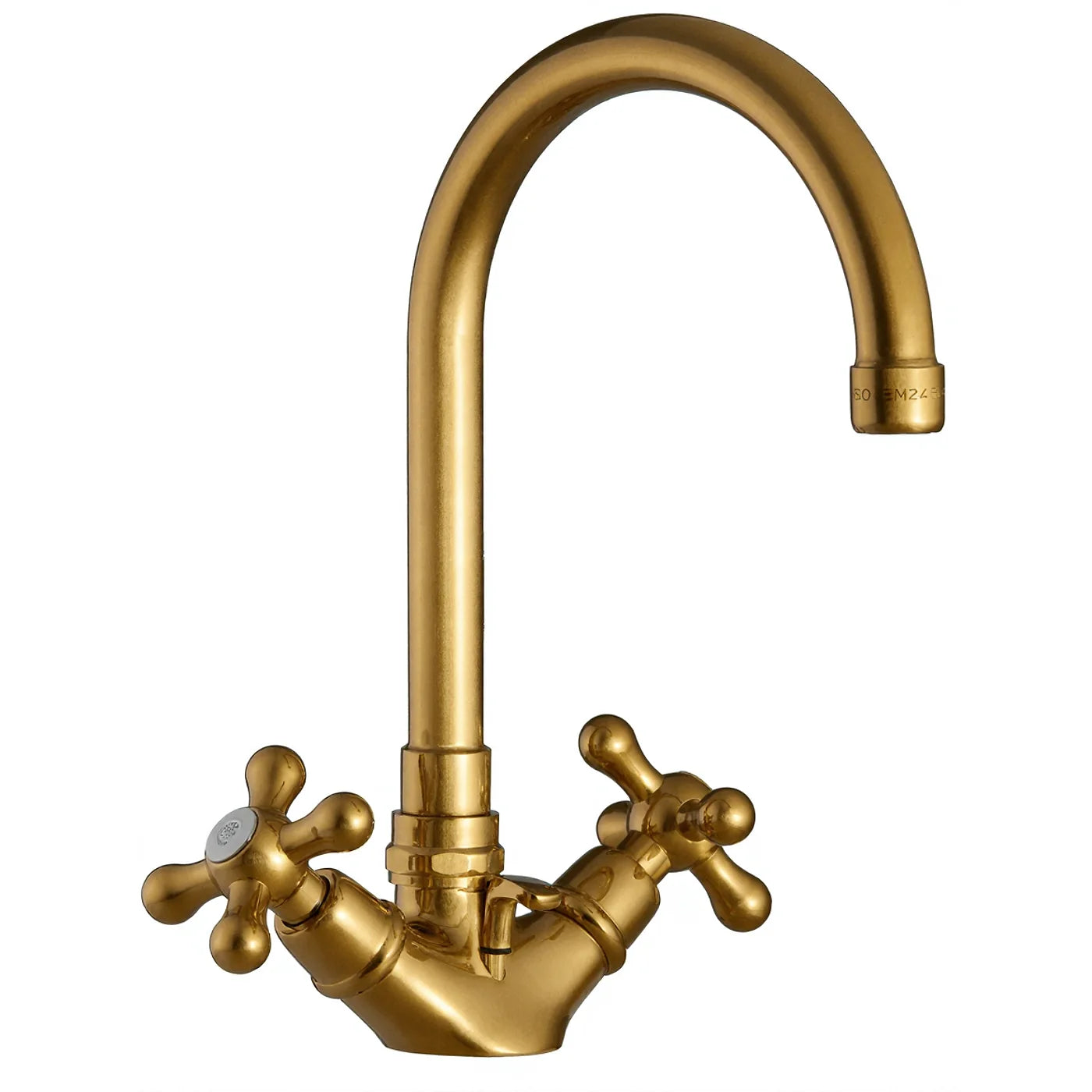 Mélangeur lavabo monotrou - Treemme Romantica - IT 3615 CC PV ZZ - Laiton brossé (UZ)