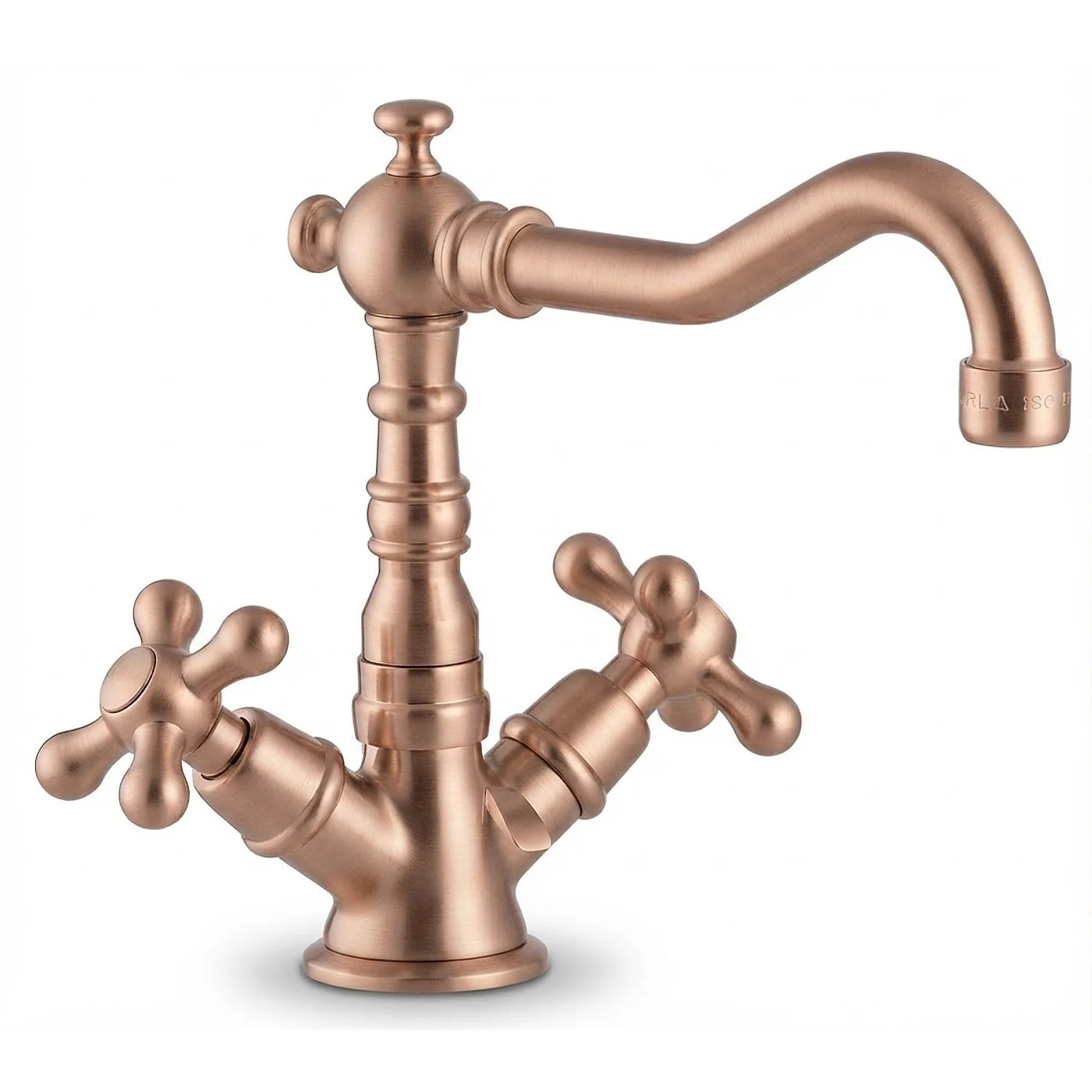 Mélangeur lavabo monotrou - Treemme Romantica - IT 3618 CC PV ZZ - Or rose brossé (SZ)