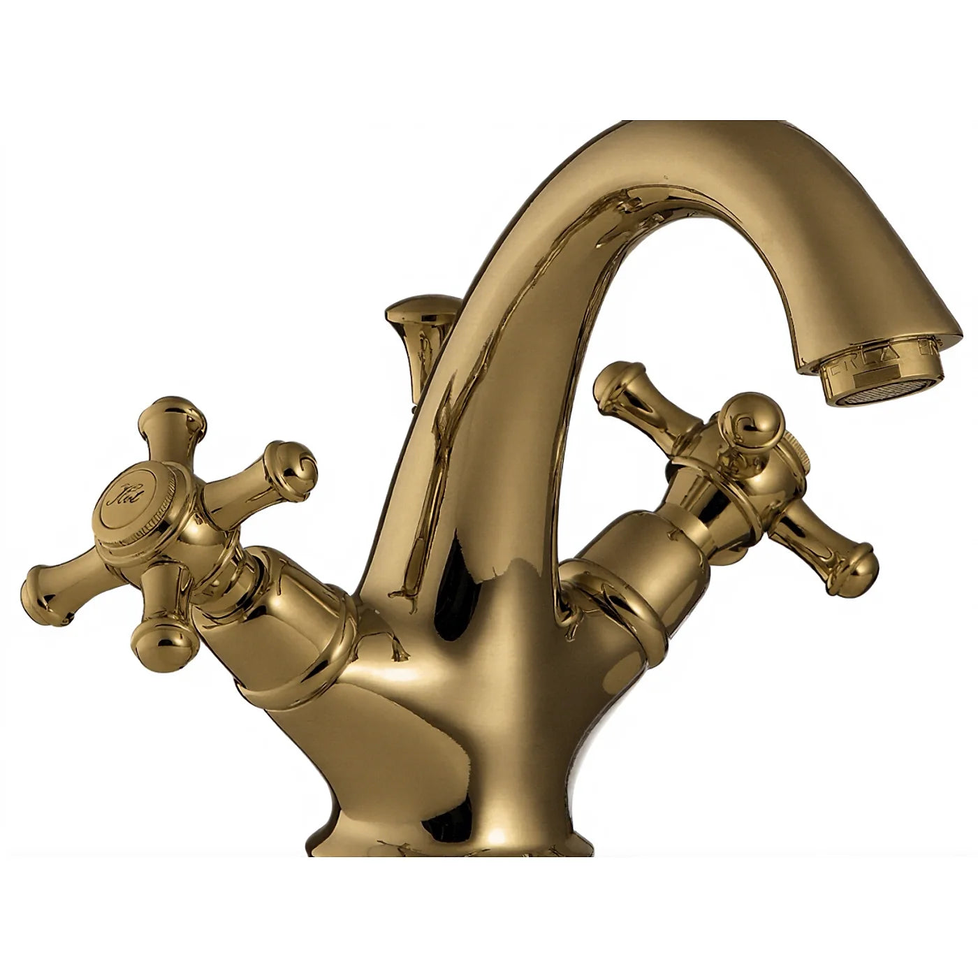 Mélangeur lavabo monotrou - Treemme Old Italy - IT 4414 CC OI ZZ - Laiton brossé (UZ)