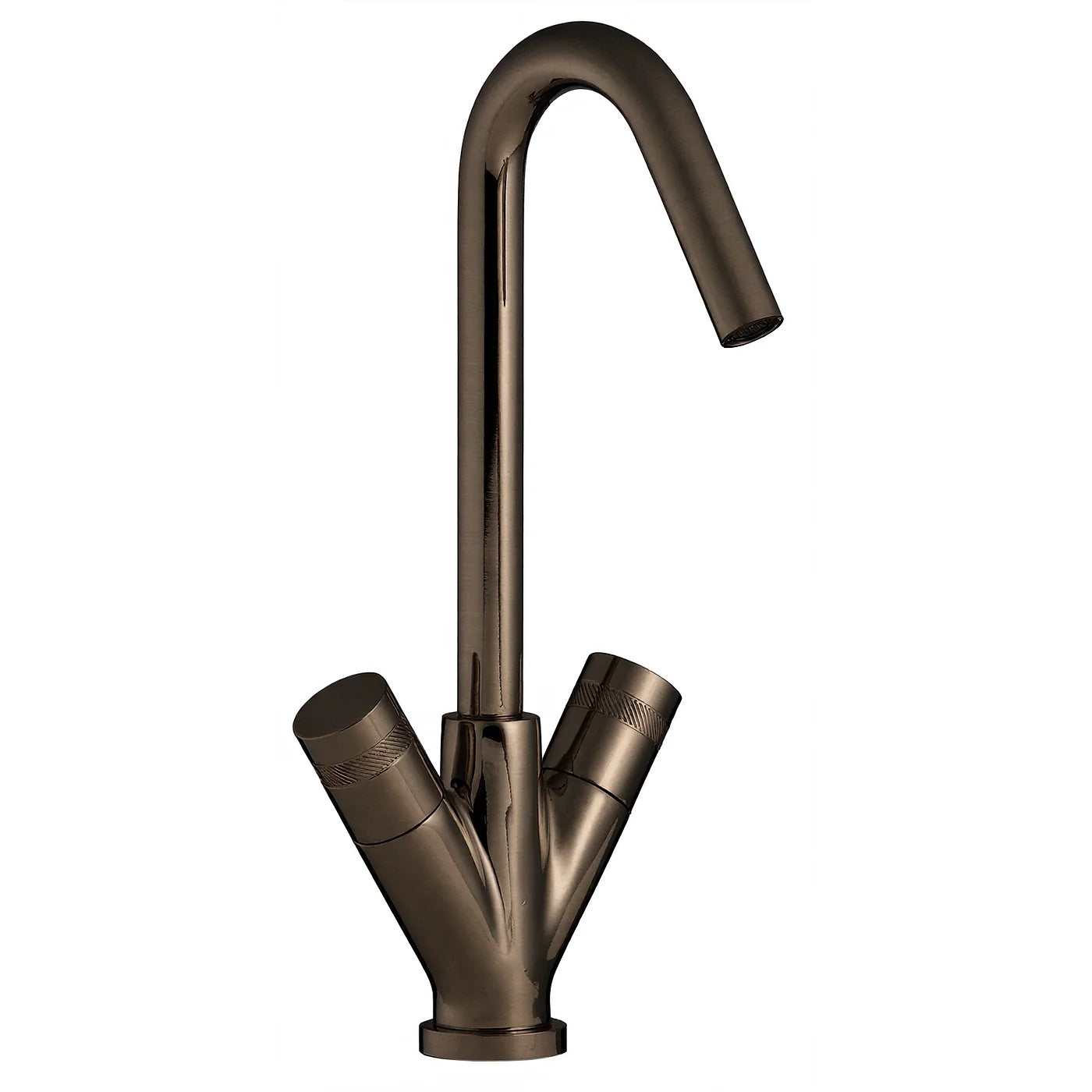 Mélangeur lavabo monotrou - Treemme X-change - IT 7215 CC XR ZZ - Noir chromé brossé (CZ)