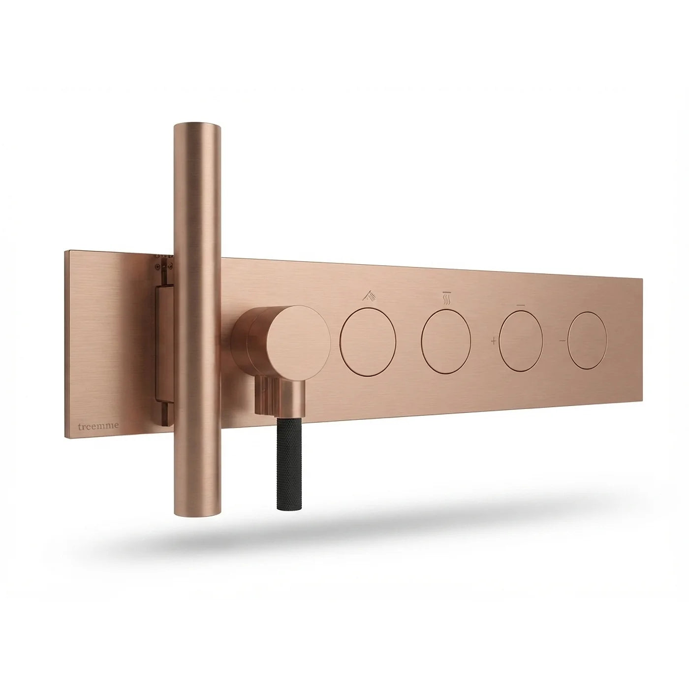 Mitigeur à encastrer à 2 sorties - Treemme W-Touch - RWIT 1B91 CC 01 - Or rose brossé (SZ)