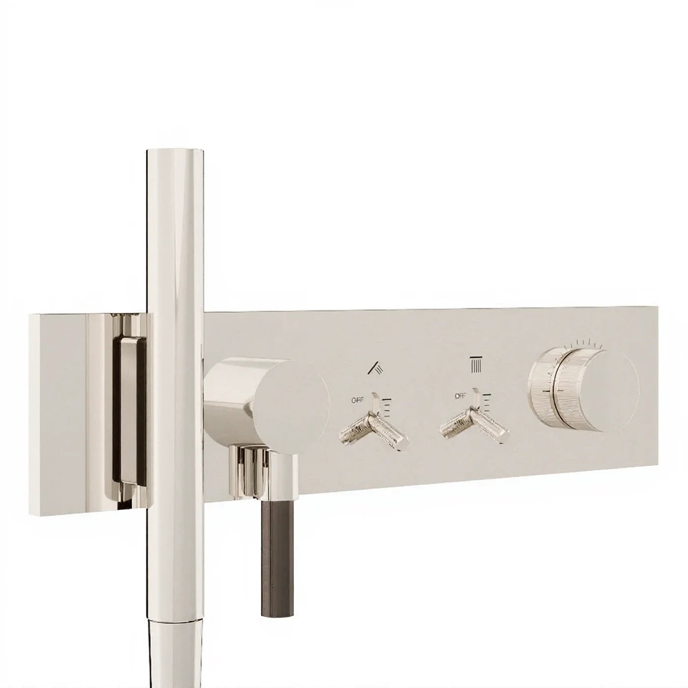 Mitigeur à encastrer à 2 sorties - Treemme Watt - RWIT 2B91 CC 01 - Blanc opaque (BB)