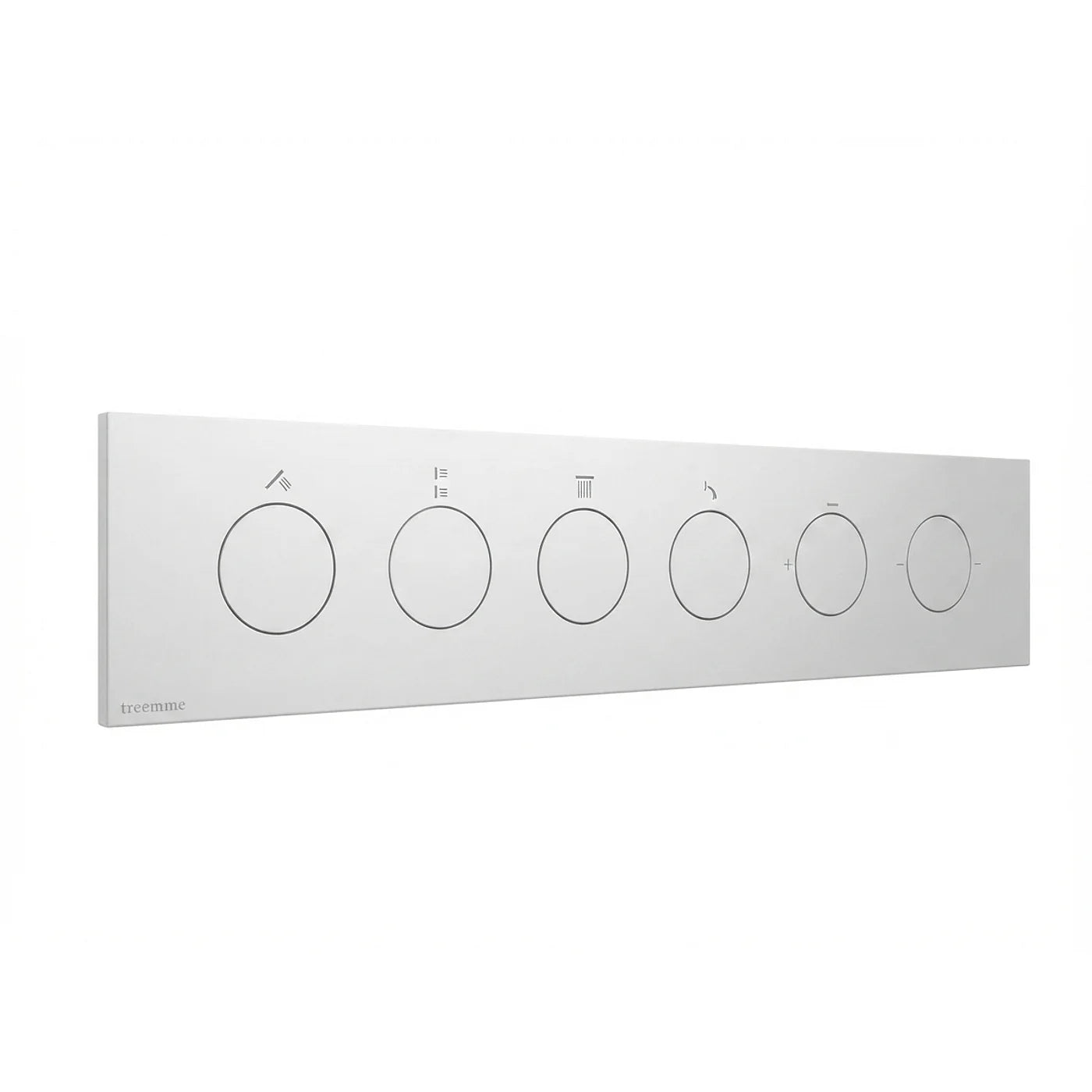 Mitigeur à encastrer à 4 sorties - Treemme W-Touch - RWIT 1BE4 CC 01 - Blanc opaque (BB)