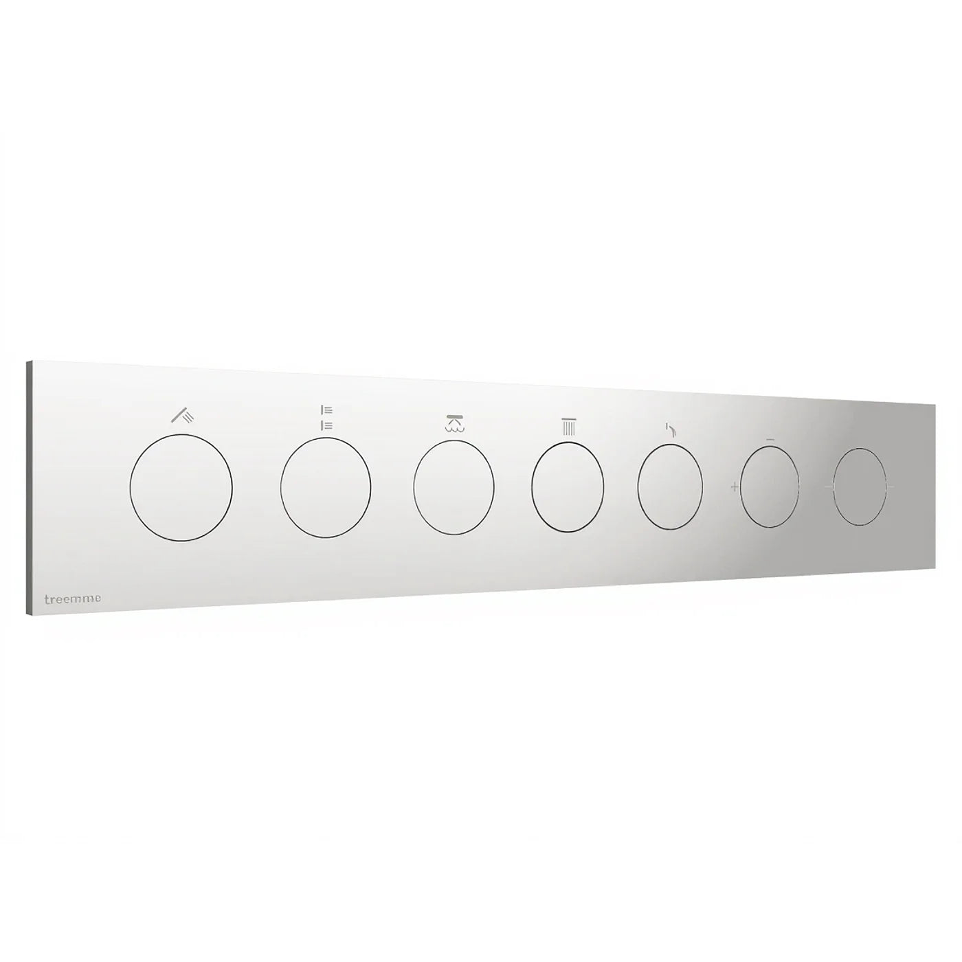 Mitigeur à encastrer à 5 sorties - Treemme W-Touch - RWIT 1BE5 CC 01 - Blanc opaque (BB)