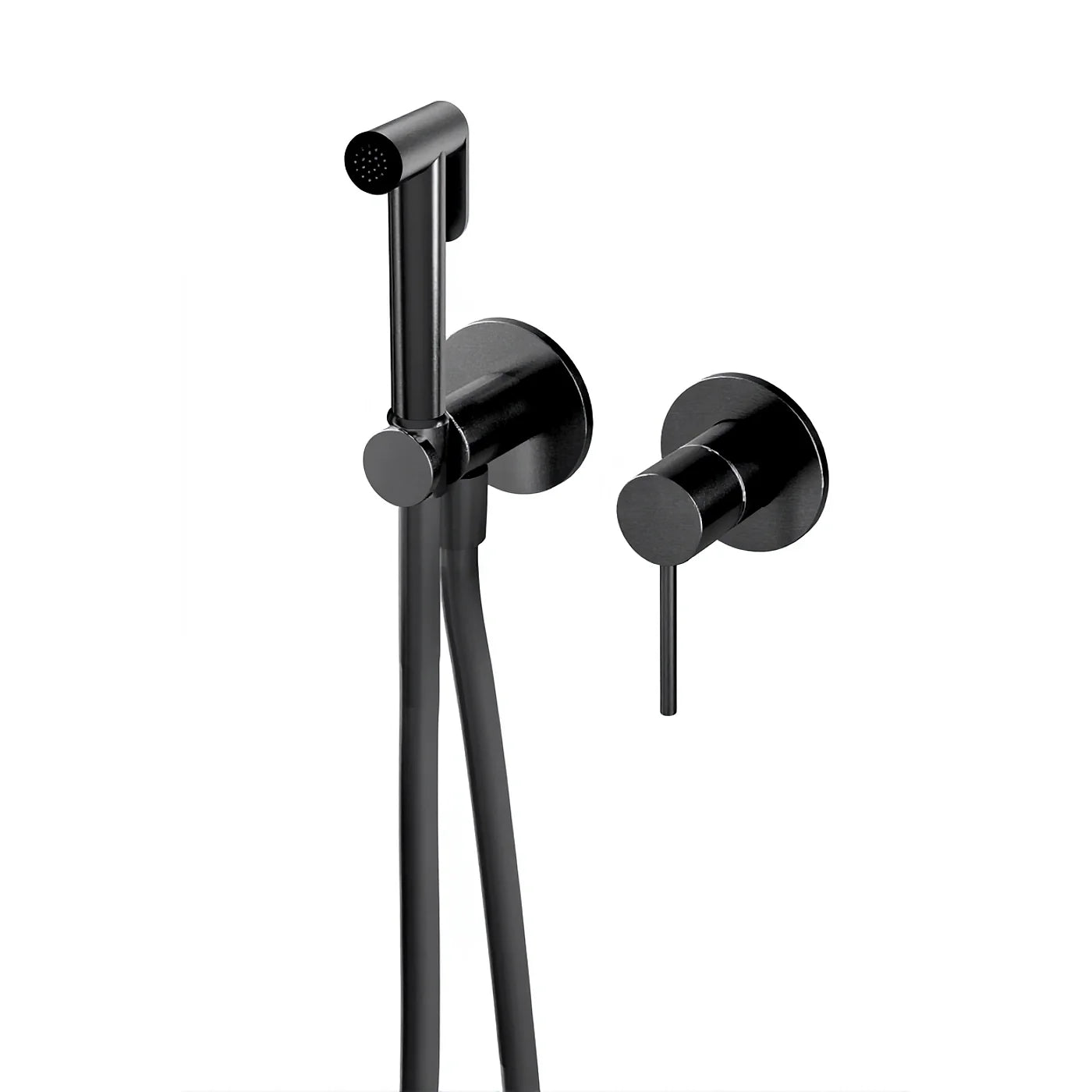 Mitigeur à encastrer avec douchette WC - Treemme 40mm - RWIT 13D4 IS 30 - Gun Metal-PVD (PVD01)