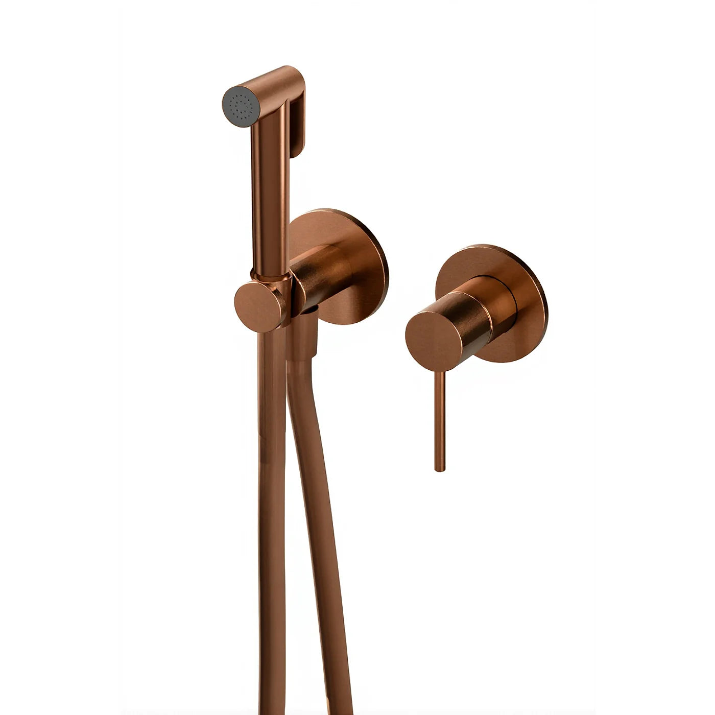 Mitigeur à encastrer avec douchette WC - Treemme 40mm - RWIT 13D4 IS 30 - Bronze-PVD (PVD03)