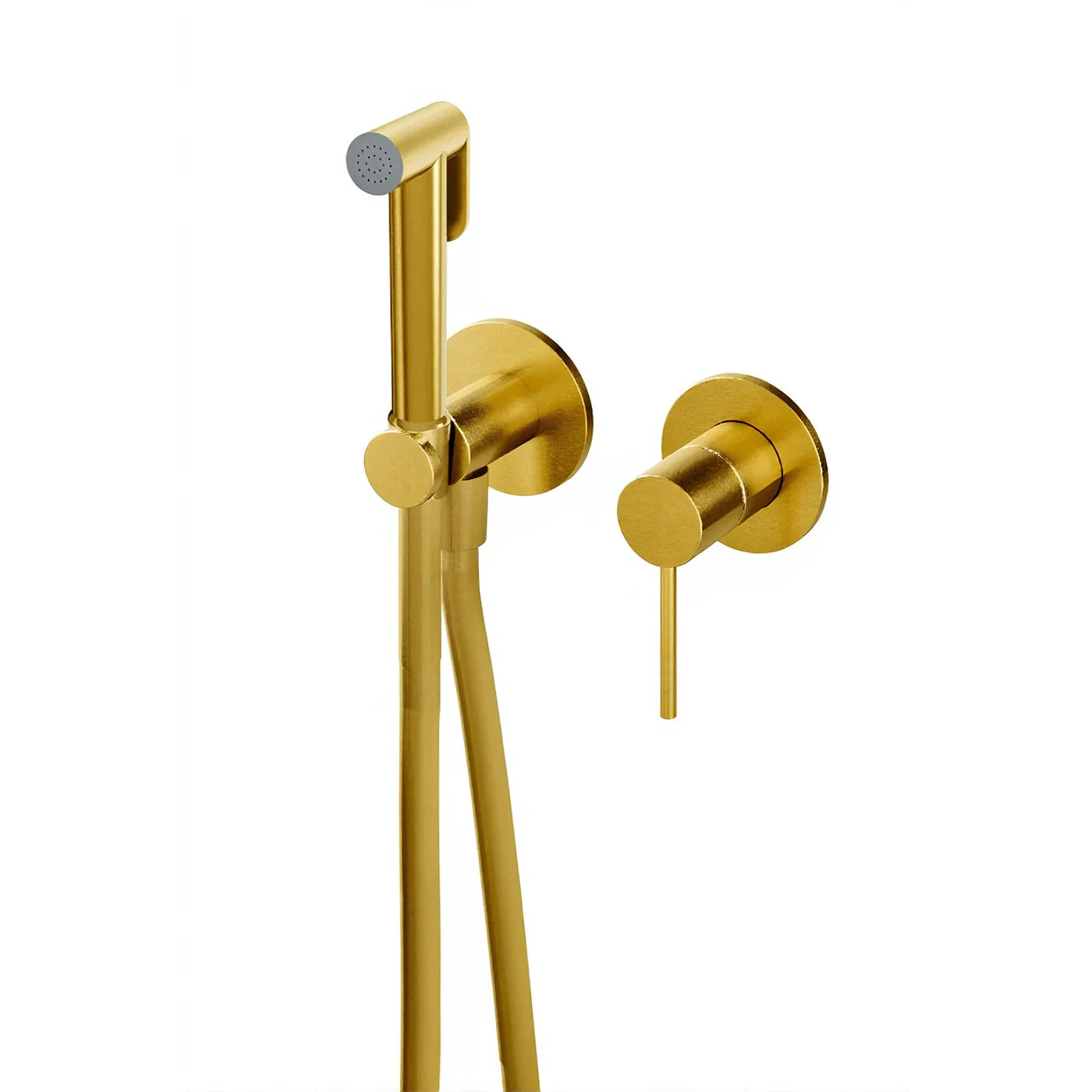 Mitigeur à encastrer avec douchette WC - Treemme 40mm - RWIT 13D4 IS 30 - Yellow Gold-PVD (PVD04)