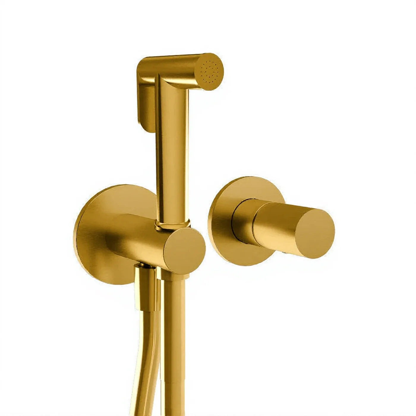 Mitigeur à encastrer avec douchette WC - Treemme 28mm - RWIT 3BD4 IS 30 - Yellow Gold-PVD (PVD04)