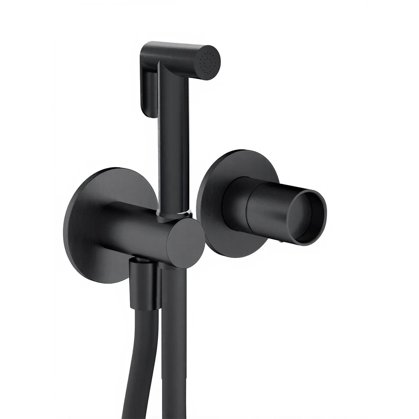 Mitigeur à encastrer avec douchette WC - Treemme Watertube - RWIT 4AD4 IS 30 - Gun Metal-PVD (PVD01)