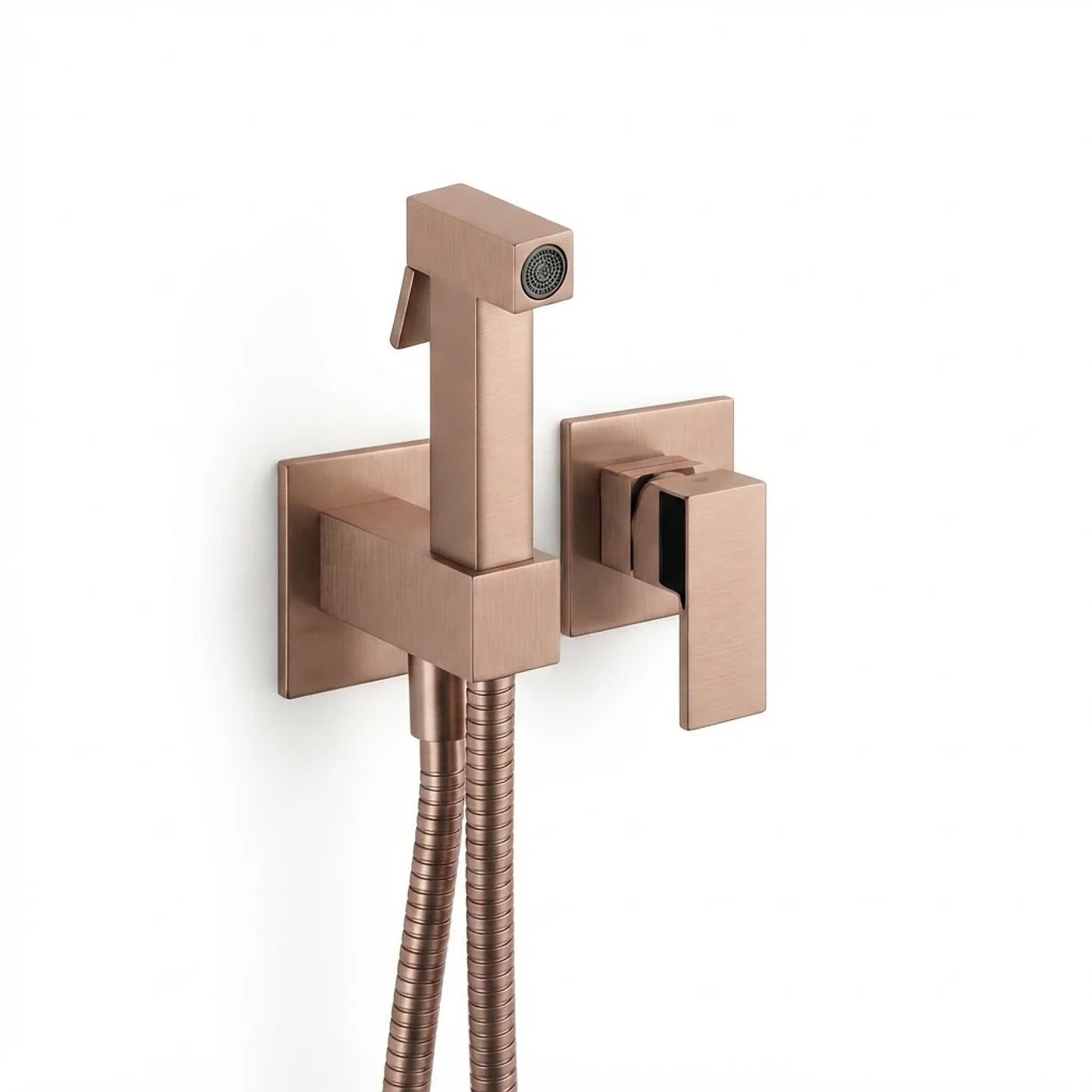 Mitigeur à encastrer avec douchette WC - Treemme Q30 - RWIT 4BD4 CC 30 - Or rose brossé (SZ)