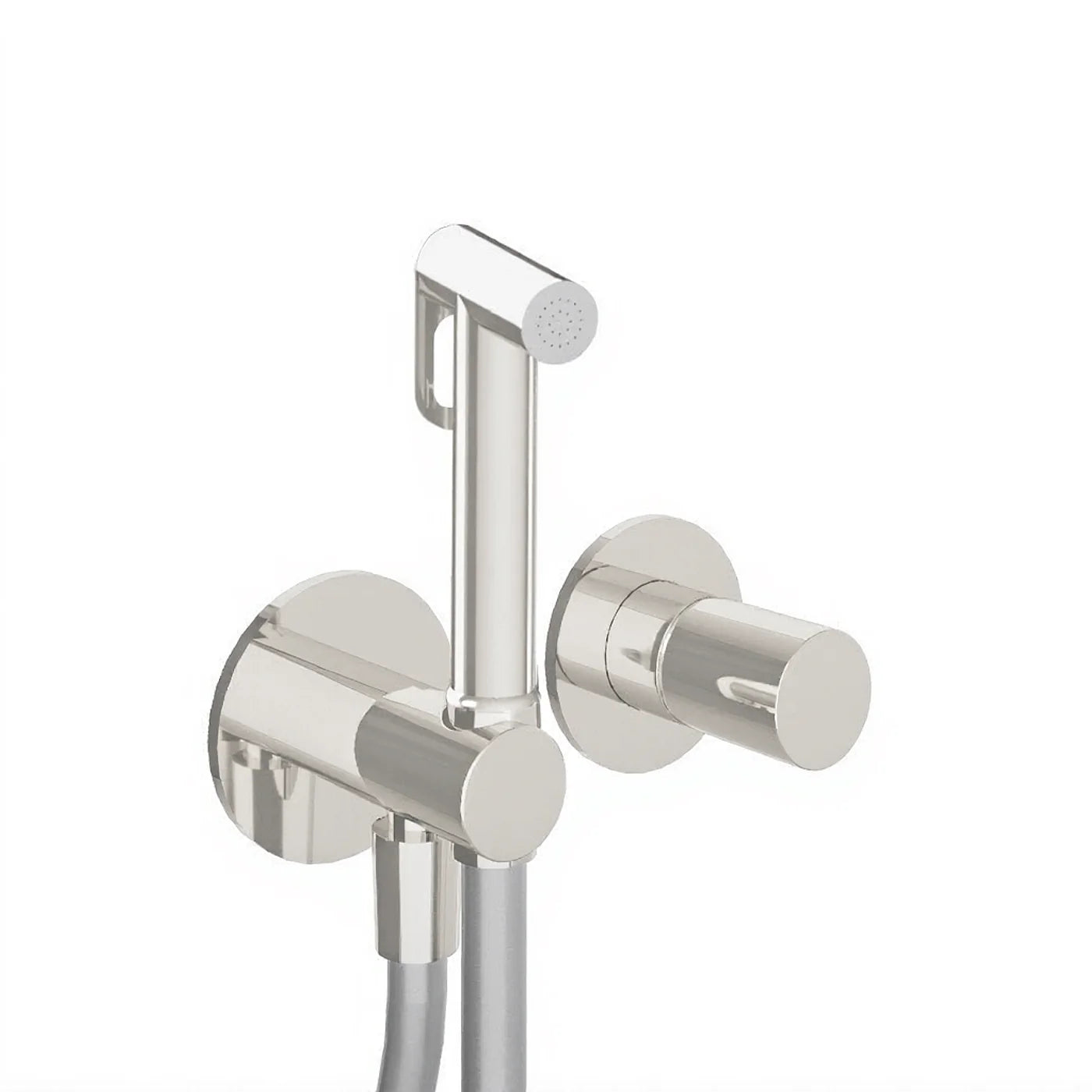 Mitigeur à encastrer avec douchette WC - Treemme T30 - RWIT 5BD4 CC 30 - Blanc opaque (BB)