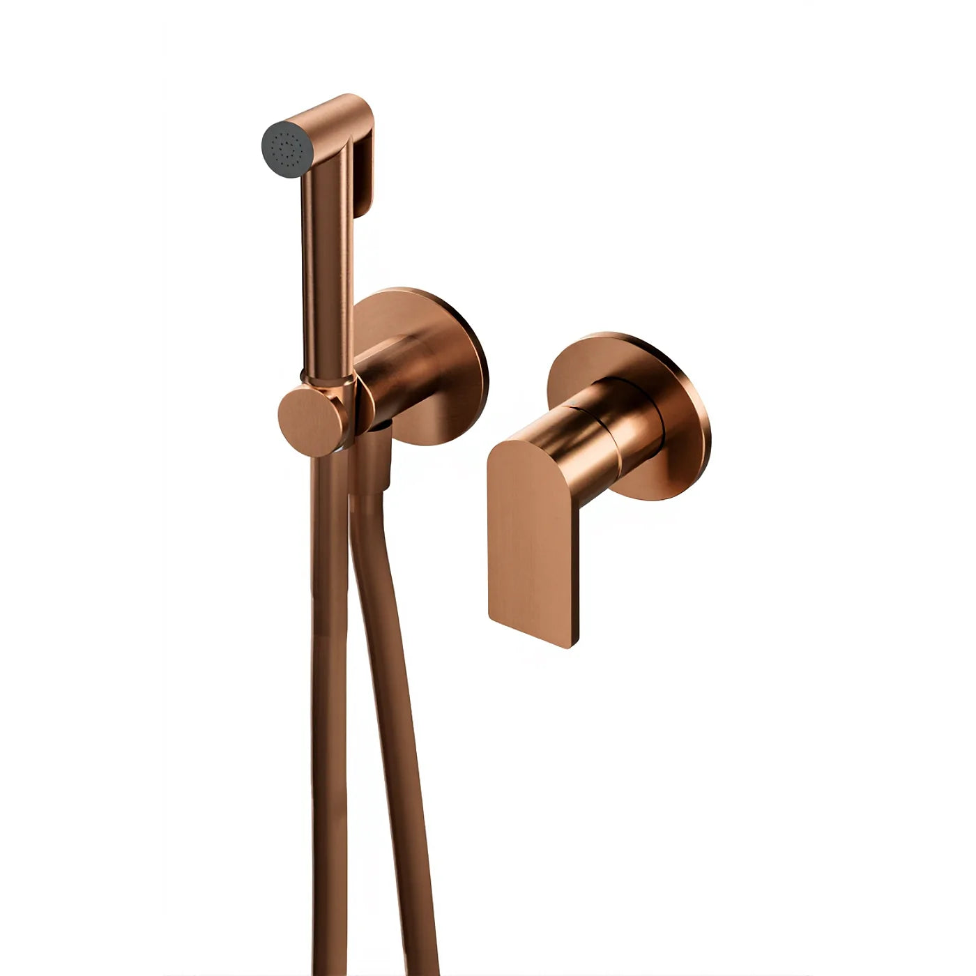 Mitigeur à encastrer avec douchette WC - Treemme 3.6 - RWIT 9AD4 IS 30 - Bronze-PVD (PVD03)