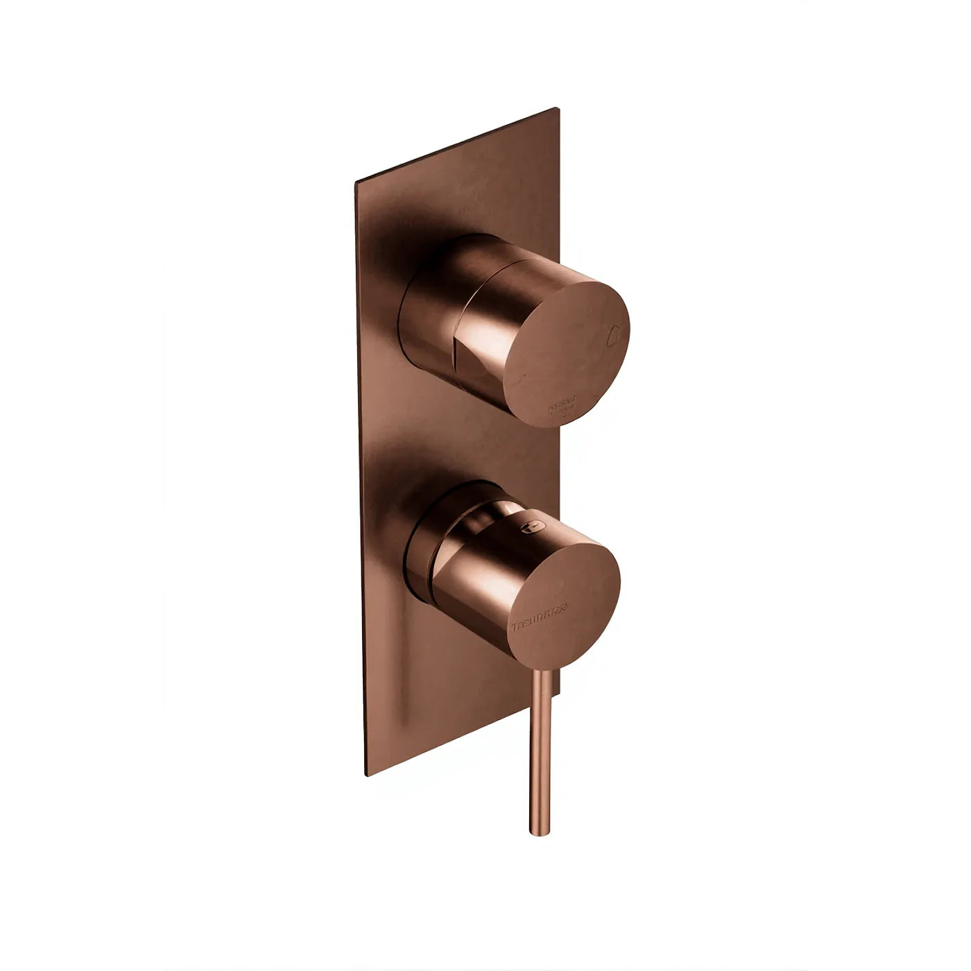 Mitigeur à encastrer avec inverseur à 2 sorties - Treemme 40mm - RWIT 13A2 IS 01 - Bronze-PVD (PVD03)