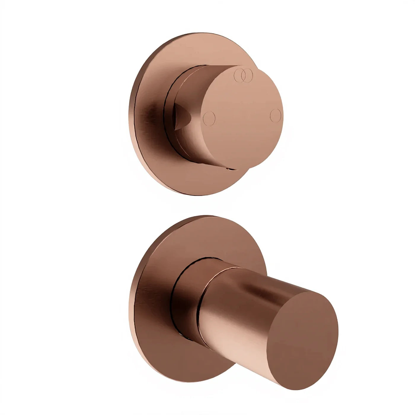 Mitigeur à encastrer avec inverseur à 2 sorties - Treemme 28mm - RWIT 3BC2 IS 01 - Bronze-PVD (PVD03)