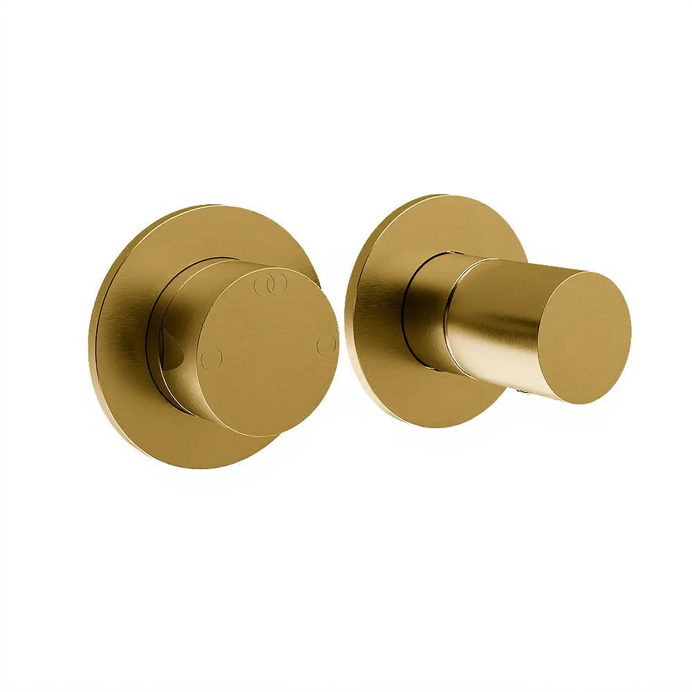 Mitigeur à encastrer avec inverseur à 2 sorties - Treemme 28mm - RWIT 3BF2 IS 01 - Yellow Gold-PVD (PVD04)