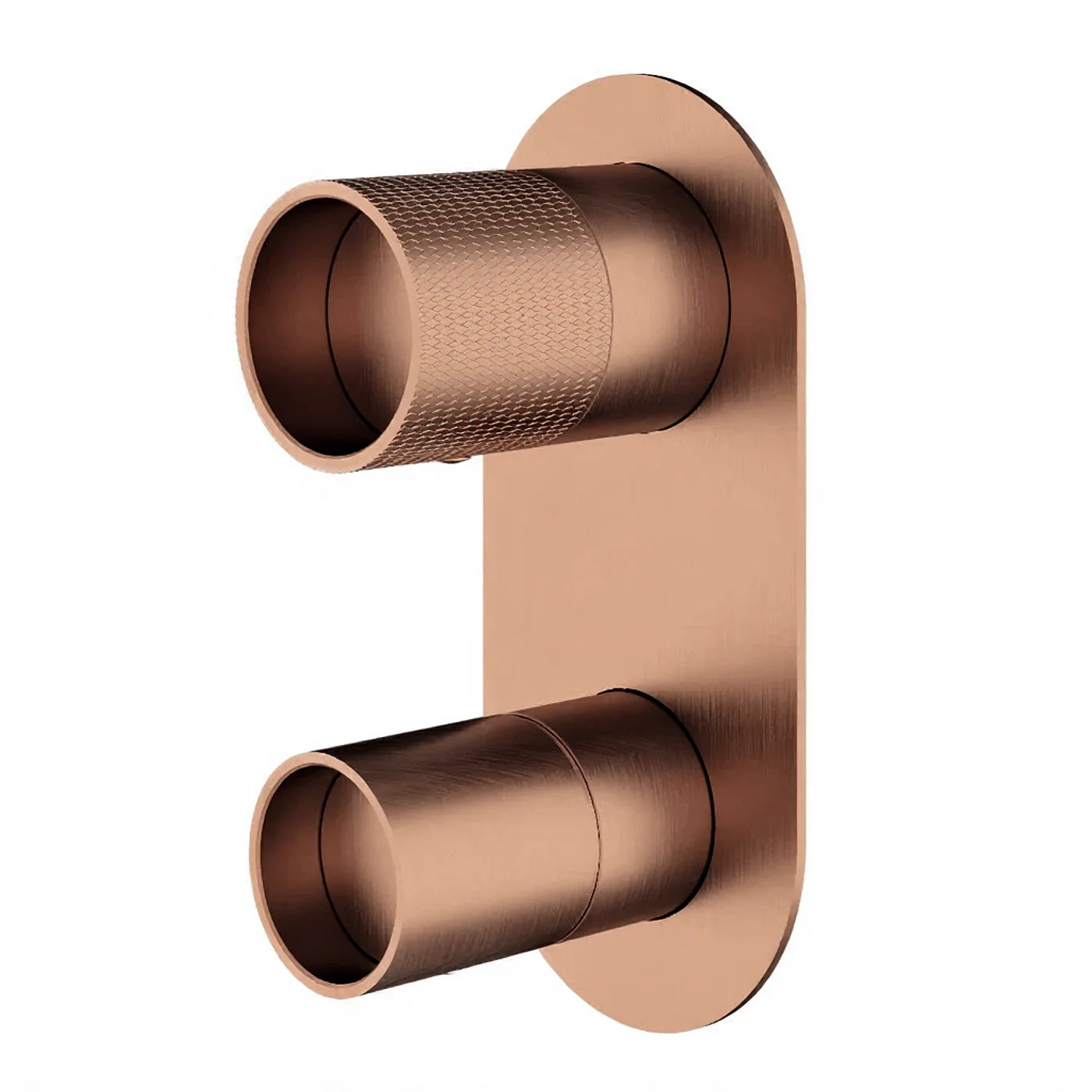 Mitigeur à encastrer avec inverseur à 2 sorties - Treemme Watertube - RWIT 4AA2 IS 01 - Bronze-PVD (PVD03)