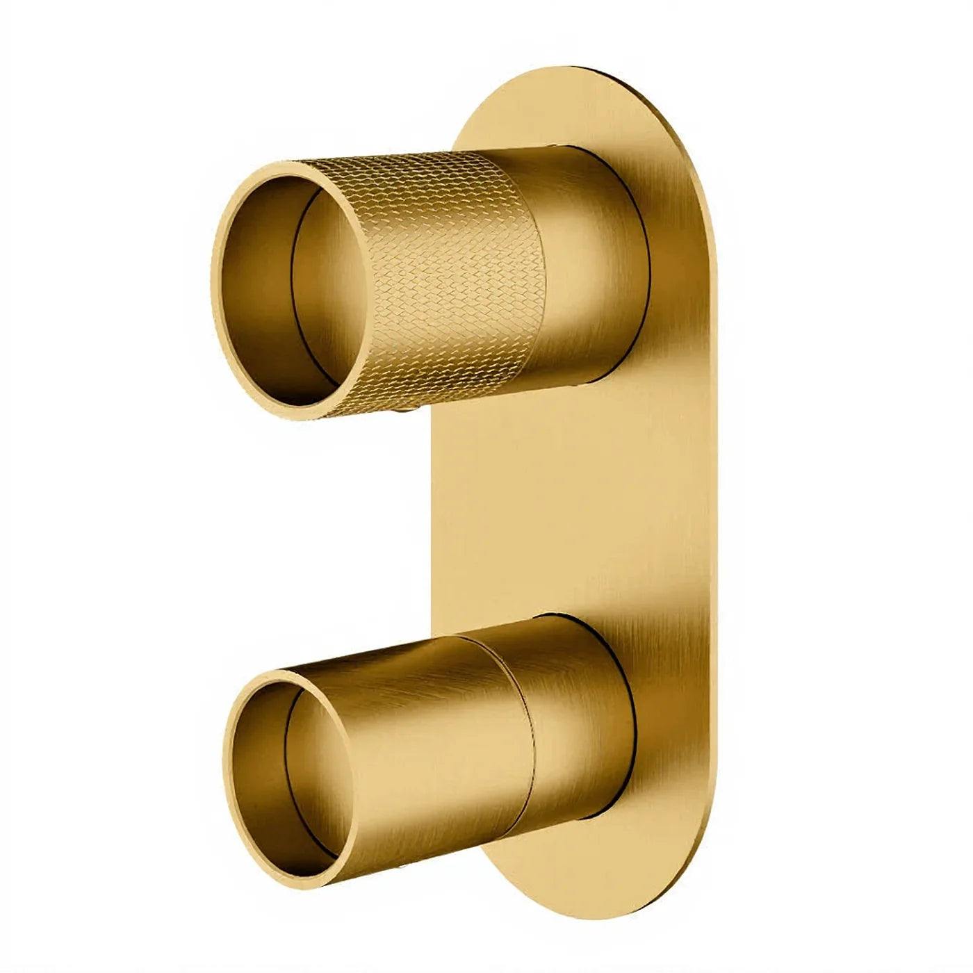 Mitigeur à encastrer avec inverseur à 2 sorties - Treemme Watertube - RWIT 4AA2 IS 01 - Yellow Gold-PVD (PVD04)