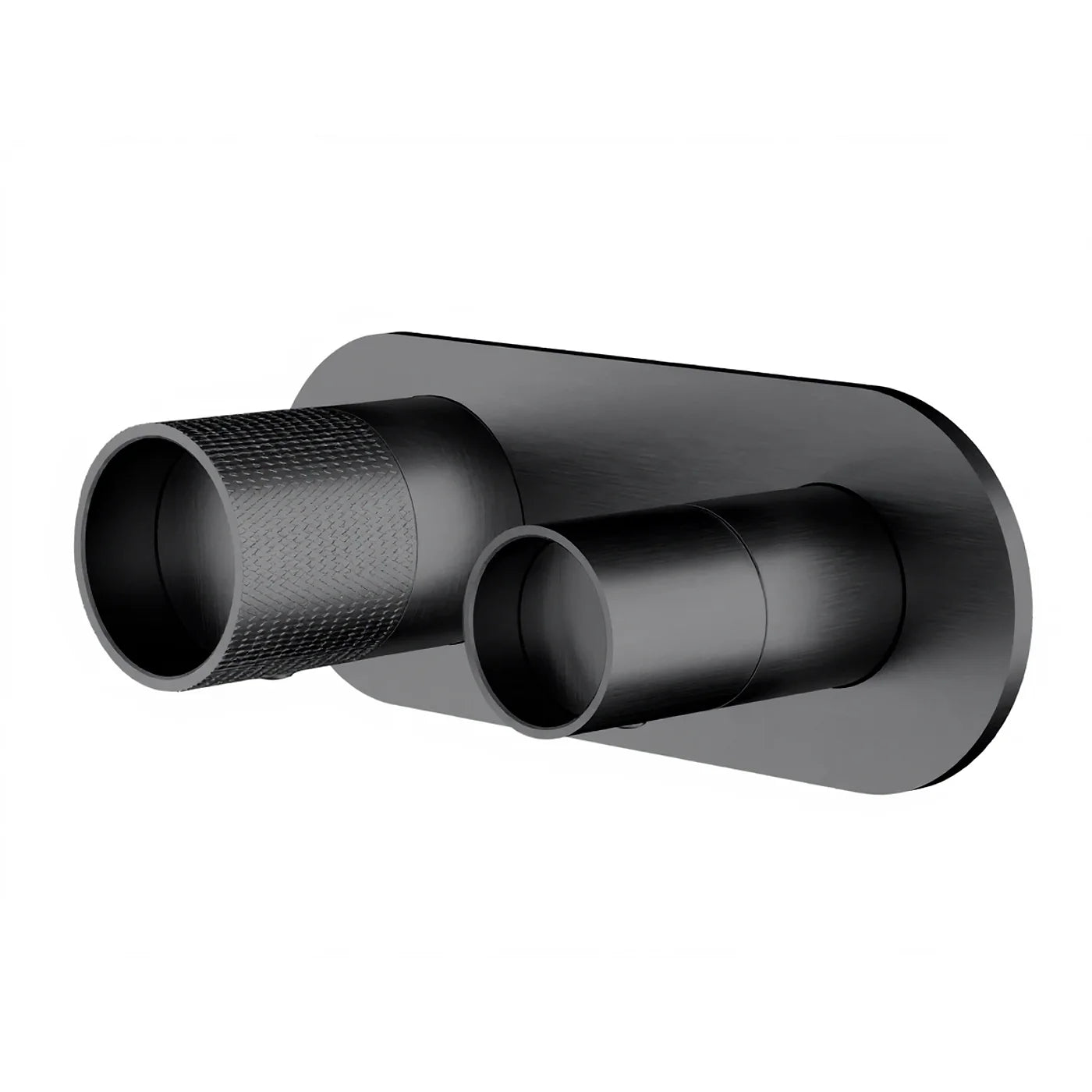 Mitigeur à encastrer avec inverseur à 2 sorties - Treemme Watertube - RWIT 4AE2 IS 01 - Gun Metal-PVD (PVD01)