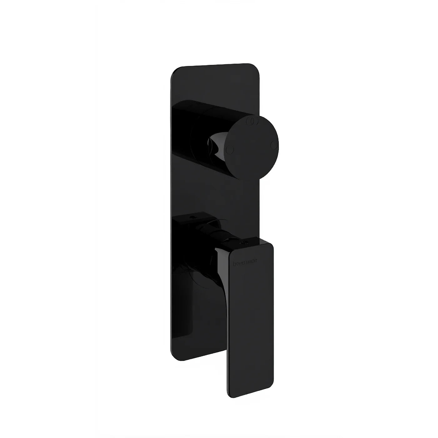 Mitigeur à encastrer avec inverseur à 2 sorties - Treemme Hask - RWIT 6AA2 CC 01 - Noir opaque (NN)