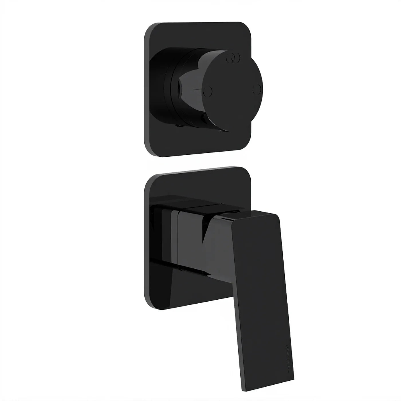 Mitigeur à encastrer avec inverseur à 2 sorties - Treemme PA36 - RWIT 8BC2 CC 01 - Noir opaque (NN)