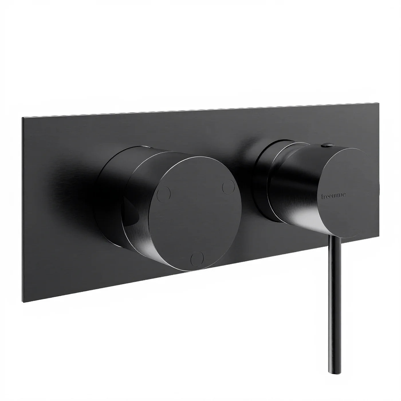 Mitigeur à encastrer avec inverseur à 3 sorties - Treemme 40mm - RWIT 13E3 IS 01 - Gun Metal-PVD (PVD01)