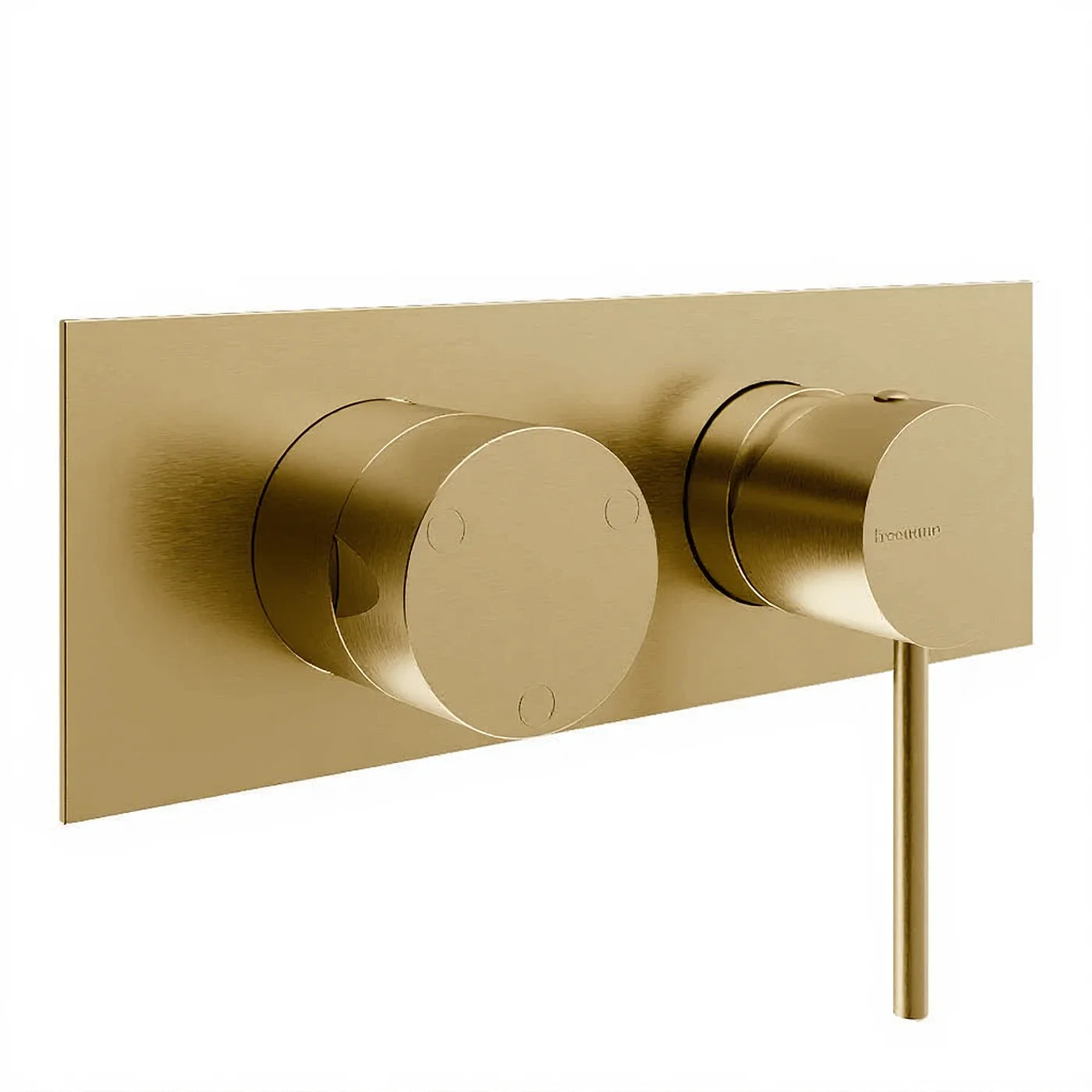 Mitigeur à encastrer avec inverseur à 3 sorties - Treemme 40mm - RWIT 13E3 IS 01 - Yellow Gold-PVD (PVD04)