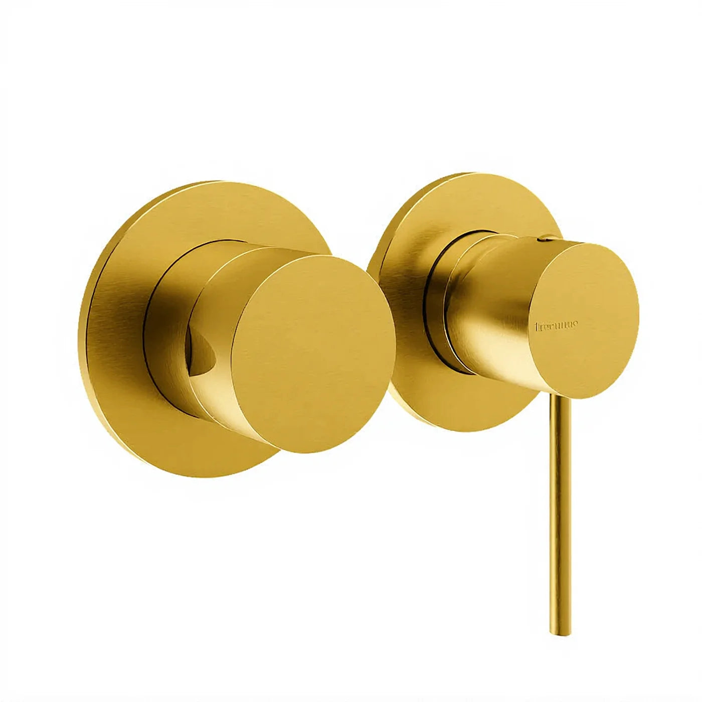 Mitigeur à encastrer avec inverseur à 3 sorties - Treemme 40mm - RWIT 13F3 IS 02 - Yellow Gold-PVD (PVD04)