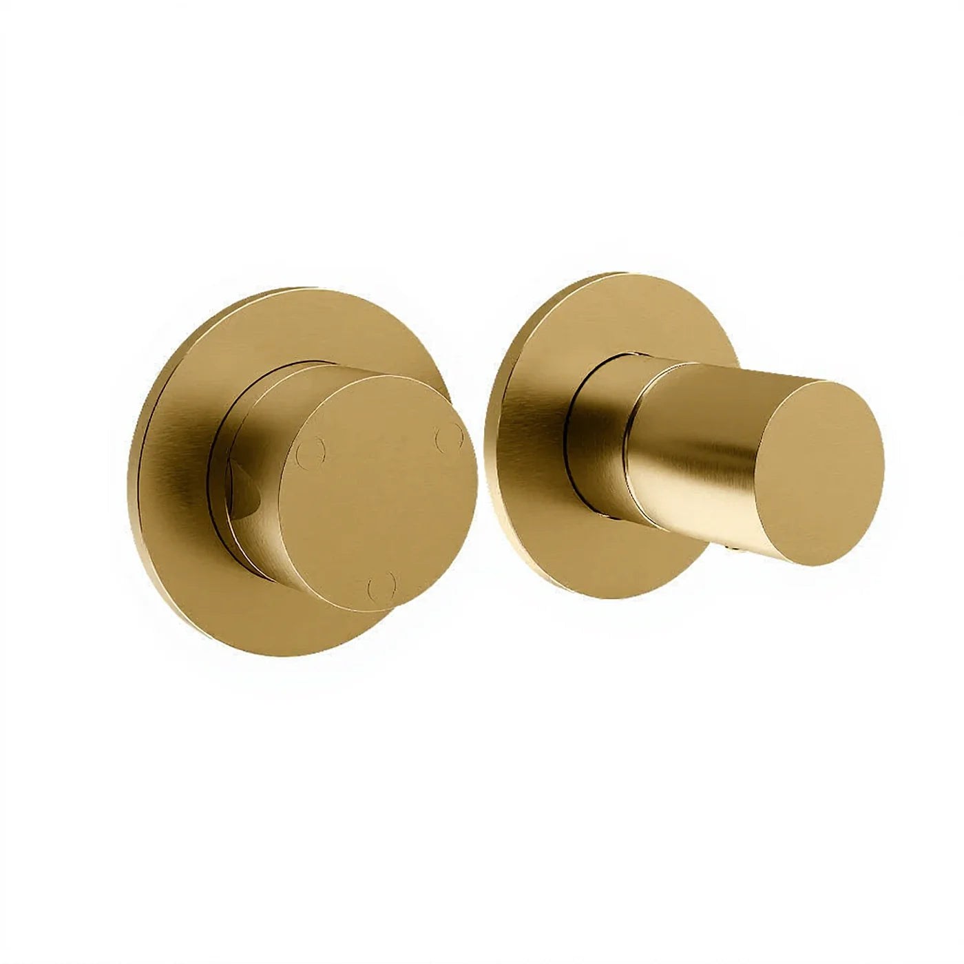 Mitigeur à encastrer avec inverseur à 3 sorties - Treemme 28mm - RWIT 3BF3 IS 01 - Yellow Gold-PVD (PVD04)