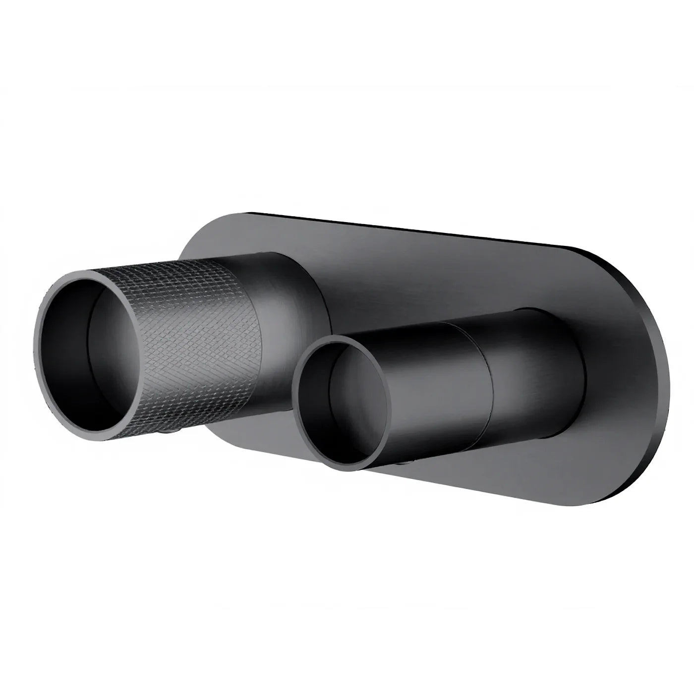 Mitigeur à encastrer avec inverseur à 3 sorties - Treemme Watertube - RWIT 4AE3 IS 01 - Gun Metal-PVD (PVD01)