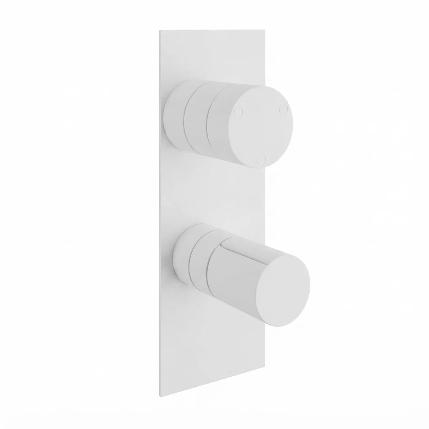 Mitigeur à encastrer avec inverseur à 3 sorties - Treemme T30 - RWIT 5BA3 CC 02 - Blanc opaque (BB)