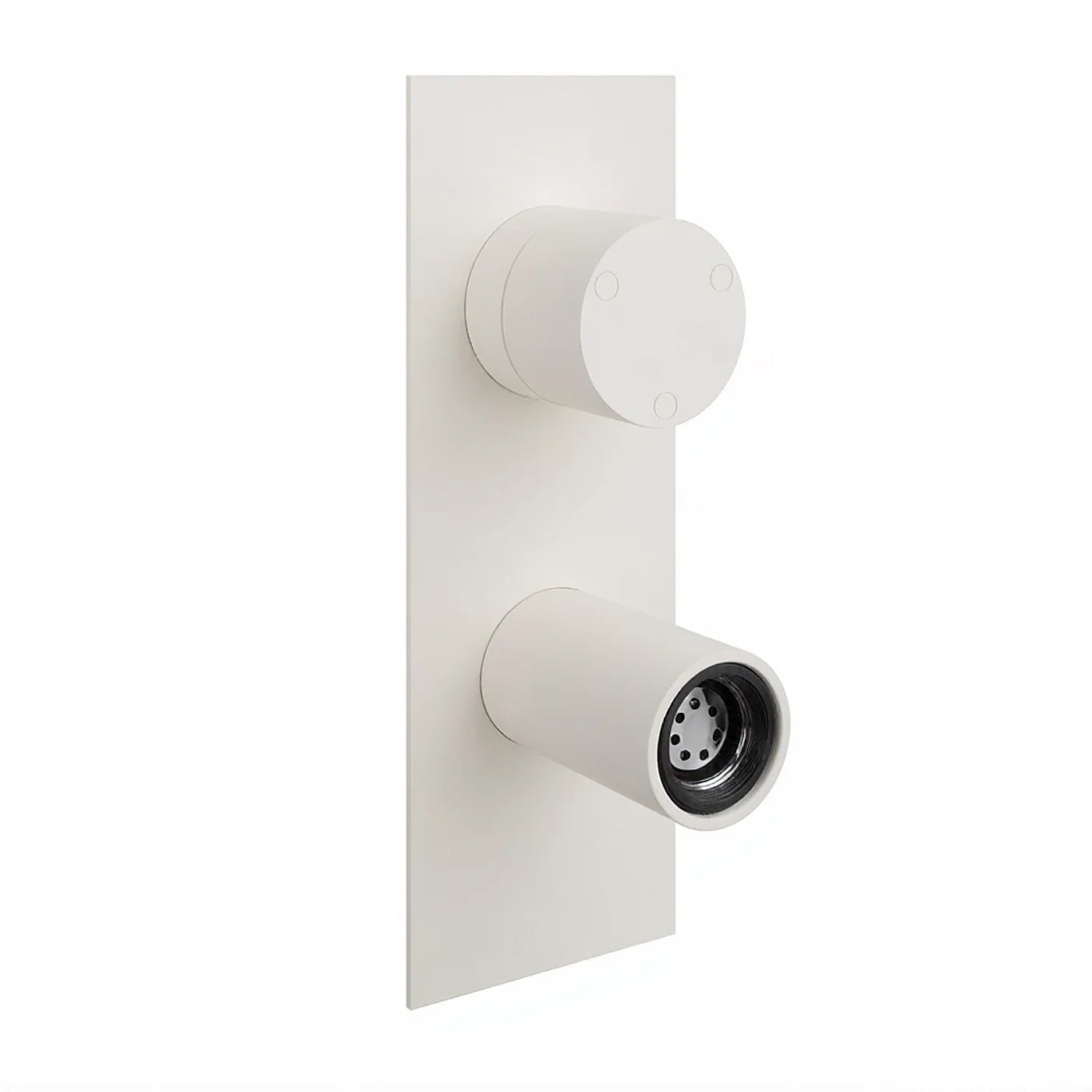 Mitigeur à encastrer avec inverseur à 3 sorties - Treemme T30 - RWIT 5BA3 CC 02 - Blanc opaque (BB)