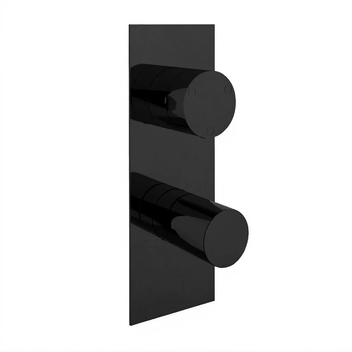 Mitigeur à encastrer avec inverseur à 3 sorties - Treemme T30 - RWIT 5BA3 CC 02 - Noir opaque (NN)