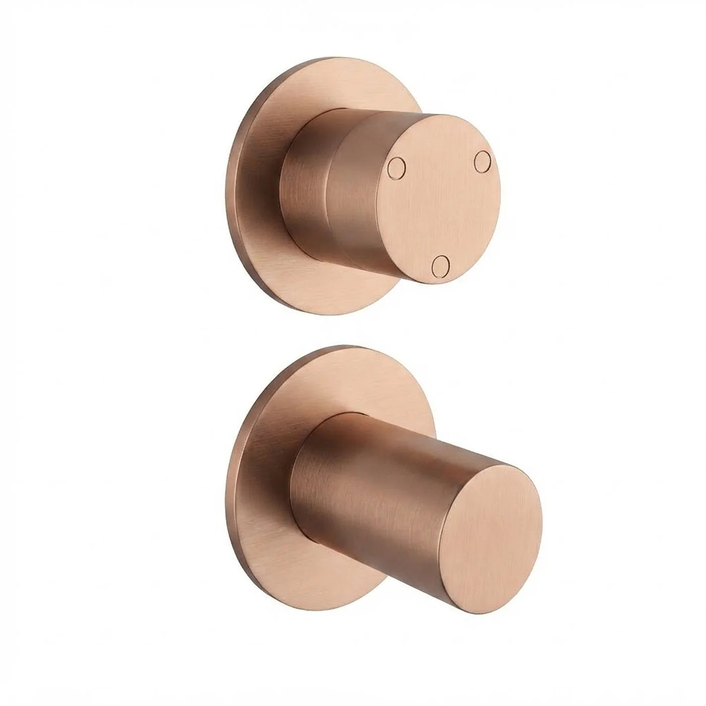 Mitigeur à encastrer avec inverseur à 3 sorties - Treemme T30 - RWIT 5BC3 CC 02 - Or rose brossé (SZ)