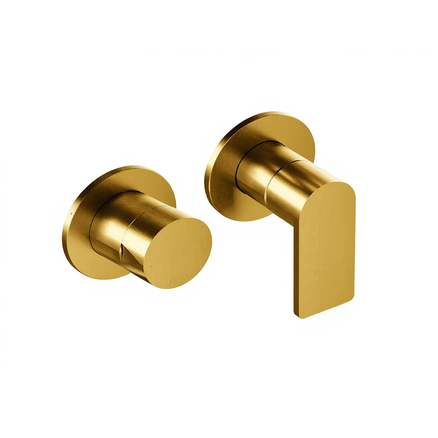 Mitigeur à encastrer avec inverseur à 3 sorties - Treemme 3.6 - RWIT 9AF3 IS 01 - Yellow Gold-PVD (PVD04)