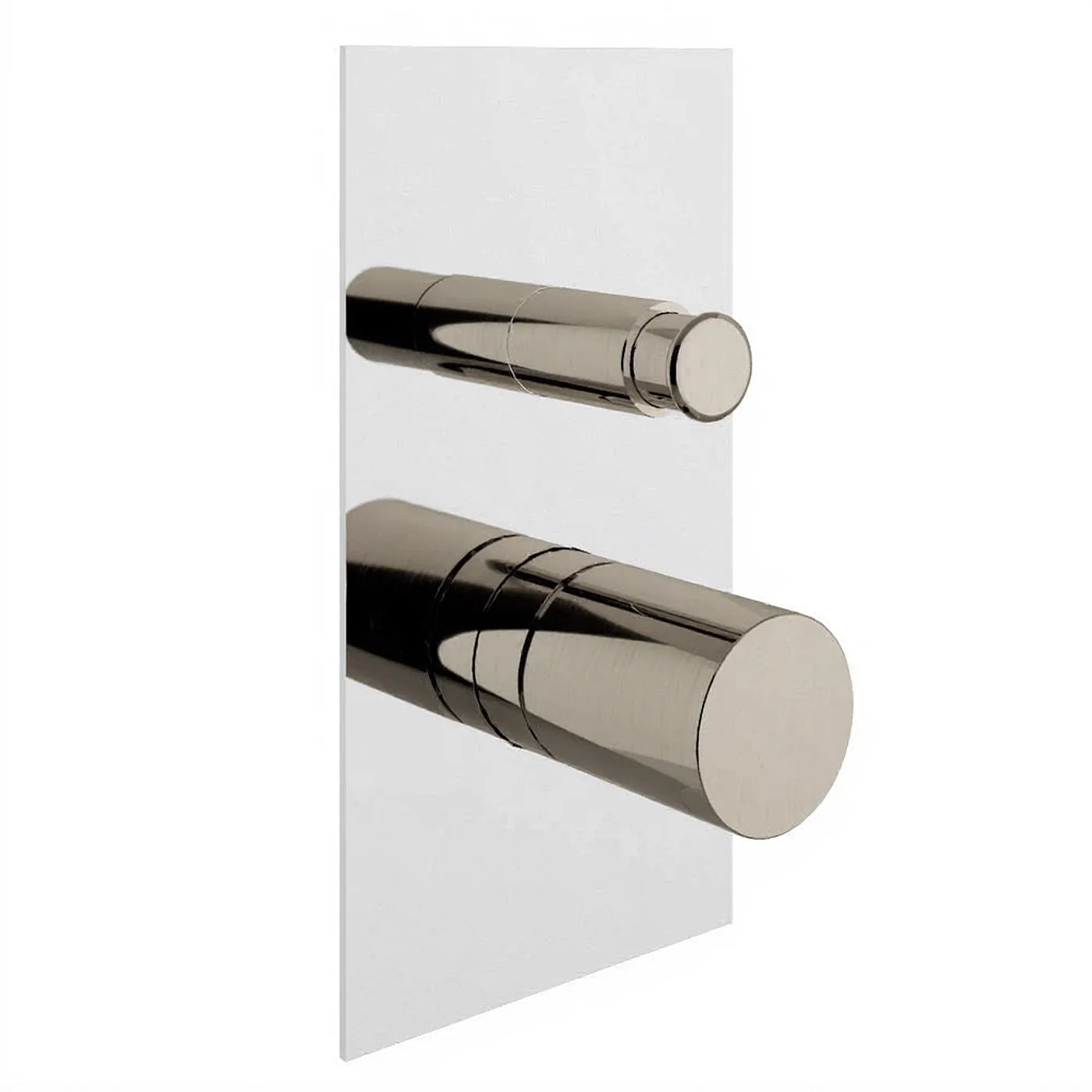 Mitigeur bain/douche à encastrer avec inverseur - Treemme T30 - RWIT 5BB1 CC 01 - Nickel brossé (NF)