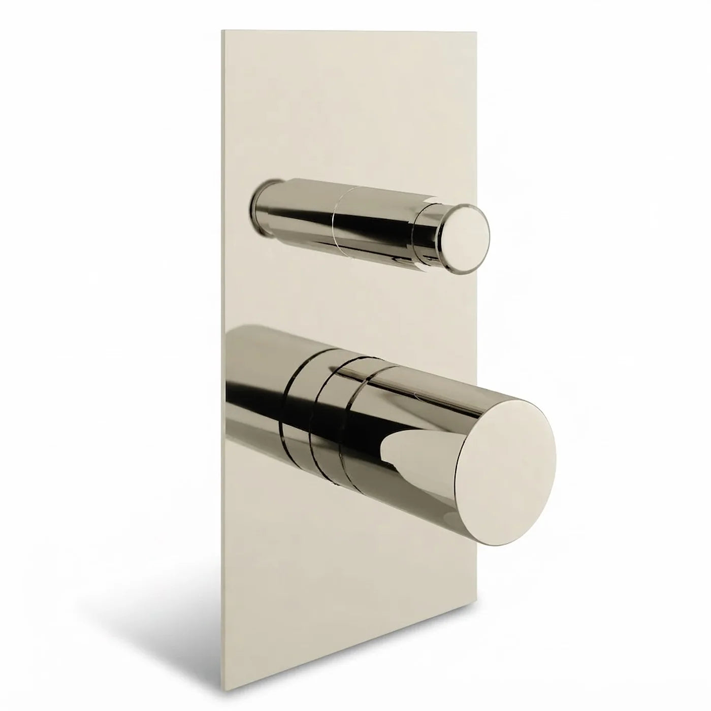 Mitigeur bain/douche à encastrer avec inverseur - Treemme T30 - RWIT 5BB1 CC 01 - Nickel poli (NL)