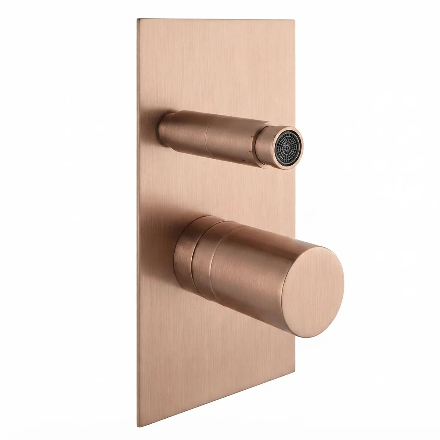 Mitigeur bain/douche à encastrer avec inverseur - Treemme T30 - RWIT 5BB1 CC 01 - Or rose brossé (SZ)