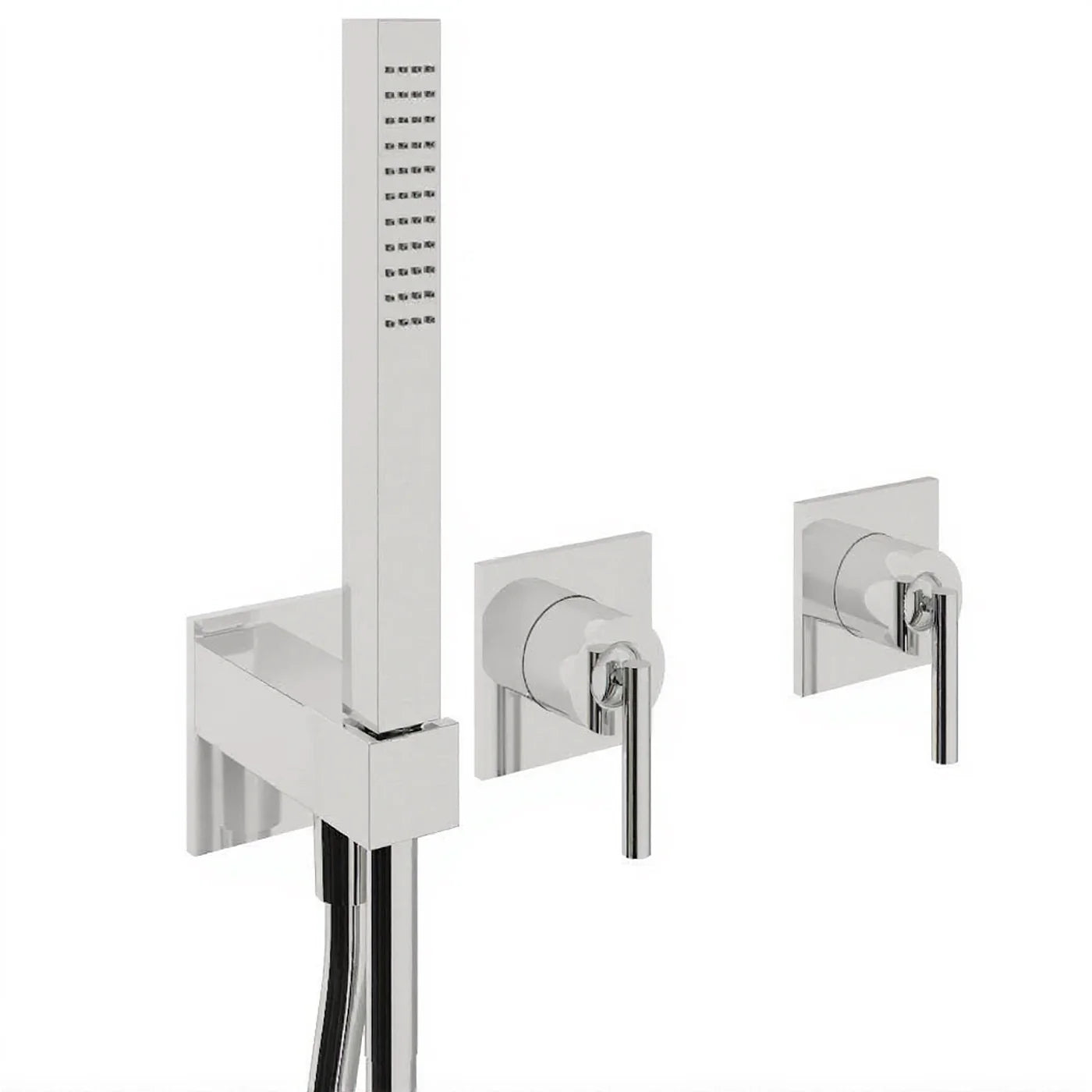 Mitigeur bain/douche à encastrer - Treemme Archè - RWIT 02D9 CC 01 - Blanc opaque (BB)