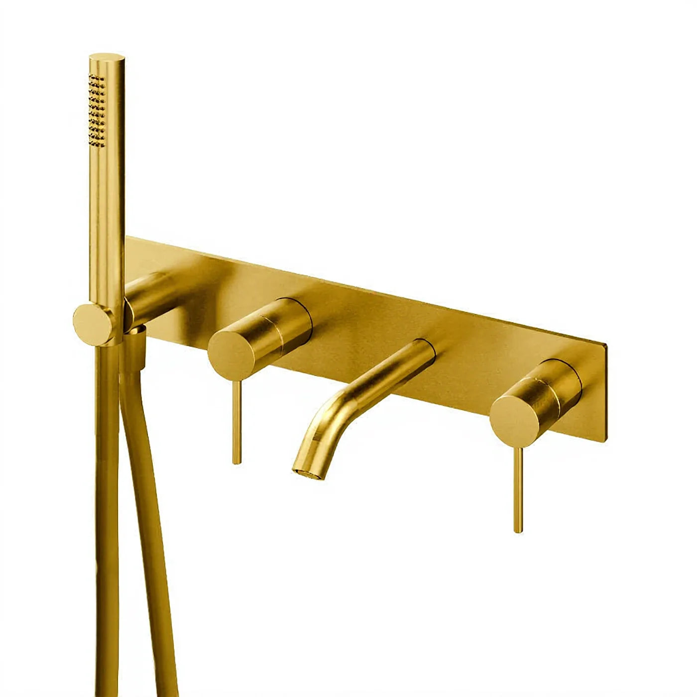 Mitigeur bain/douche à encastrer - Treemme 40mm - RWIT 13D7 IS 03 - Yellow Gold-PVD (PVD04)