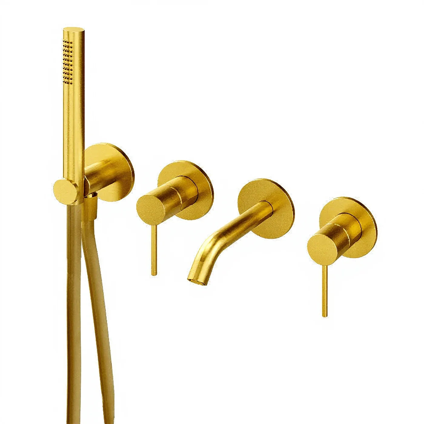 Mitigeur bain/douche à encastrer - Treemme 40mm - RWIT 13D8 IS 04 - Yellow Gold-PVD (PVD04)