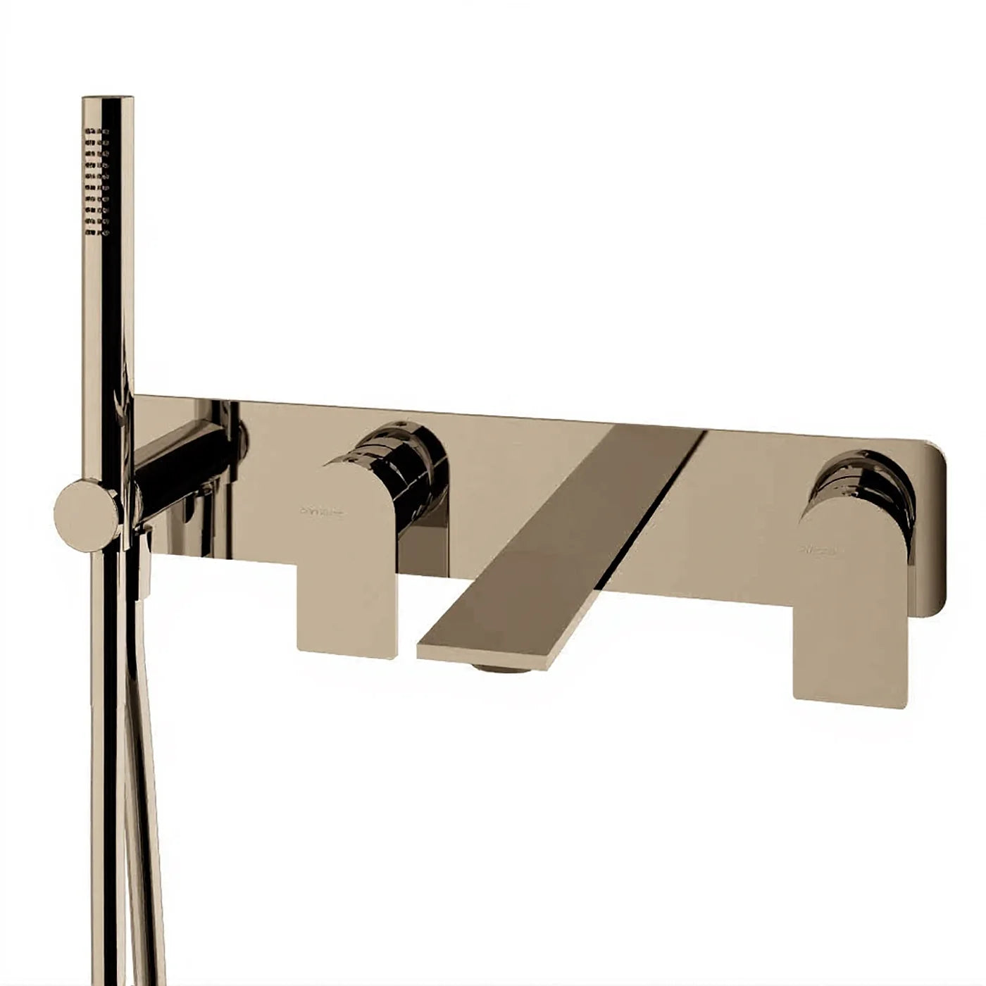 Mitigeur bain/douche à encastrer - Treemme Ran - RWIT 22D7 CC 01 - Nickel poli (NL)