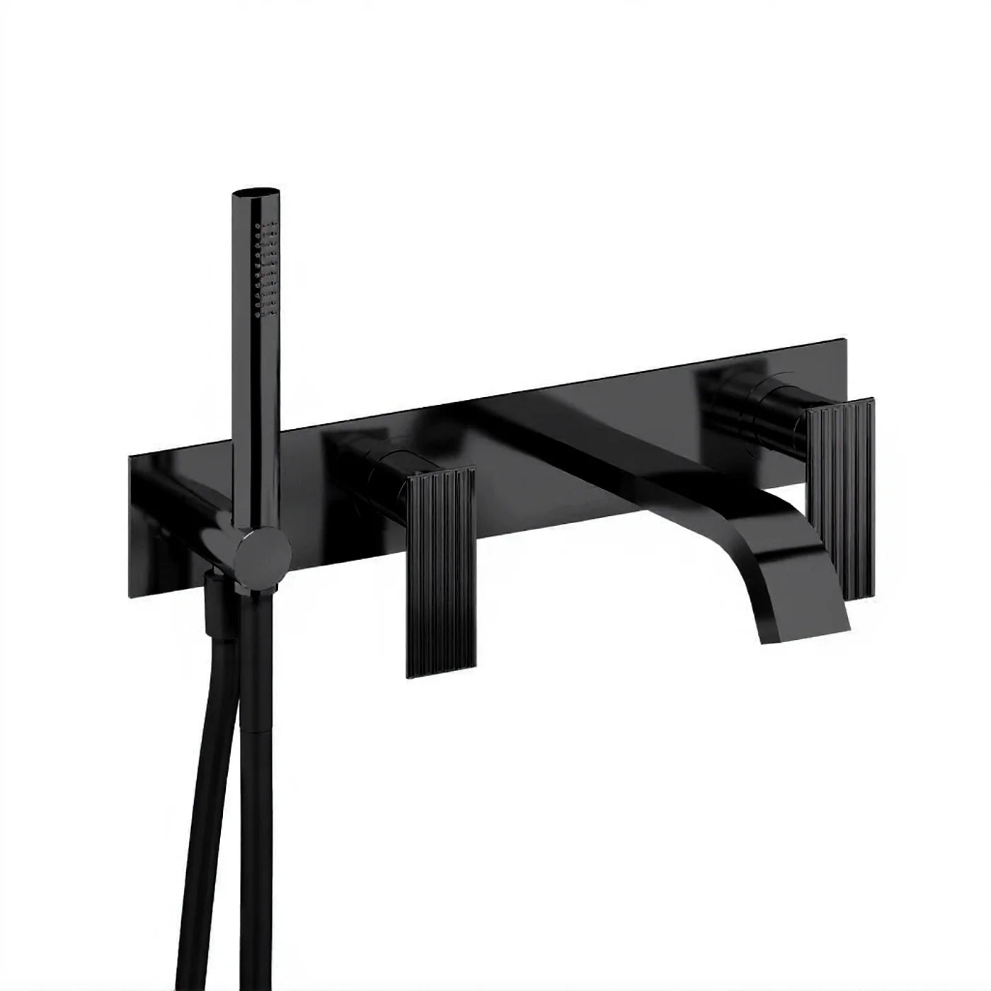 Mitigeur bain/douche à encastrer - Treemme Ios - RWIT 2AD7 CC 01 - Noir opaque (NN)