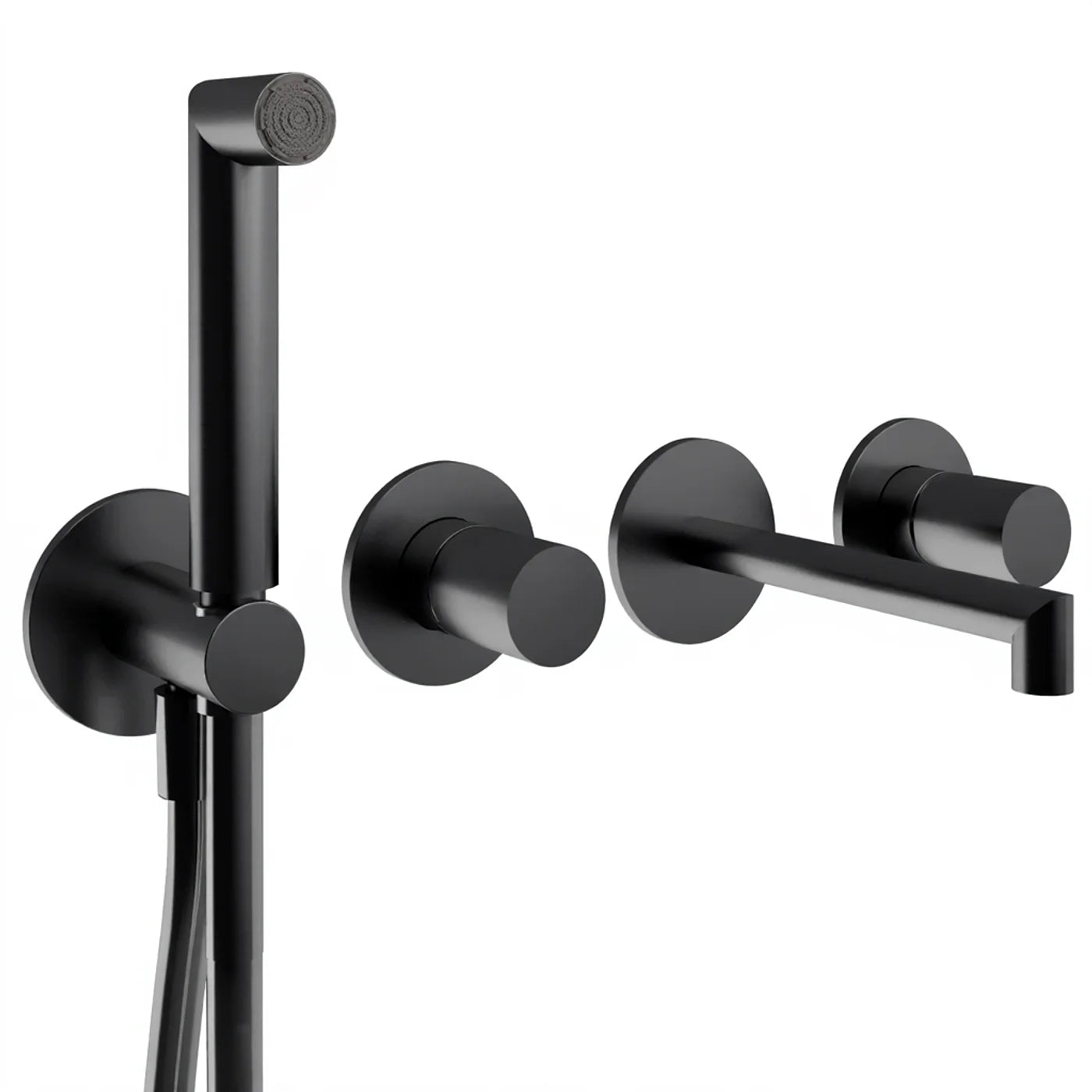 Mitigeur bain/douche à encastrer - Treemme 28mm - RWIT 3BD8 IS 01 - Gun Metal-PVD (PVD01)