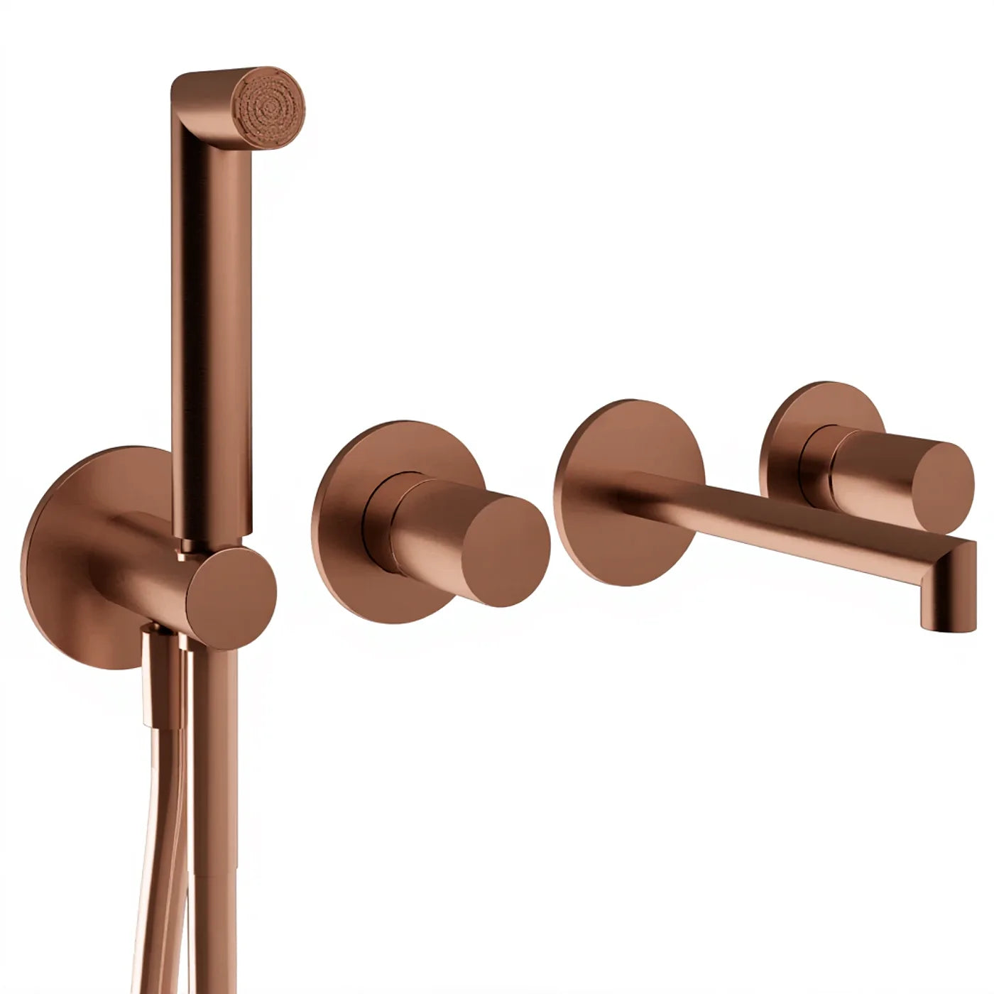 Mitigeur bain/douche à encastrer - Treemme 28mm - RWIT 3BD8 IS 01 - Bronze-PVD (PVD03)