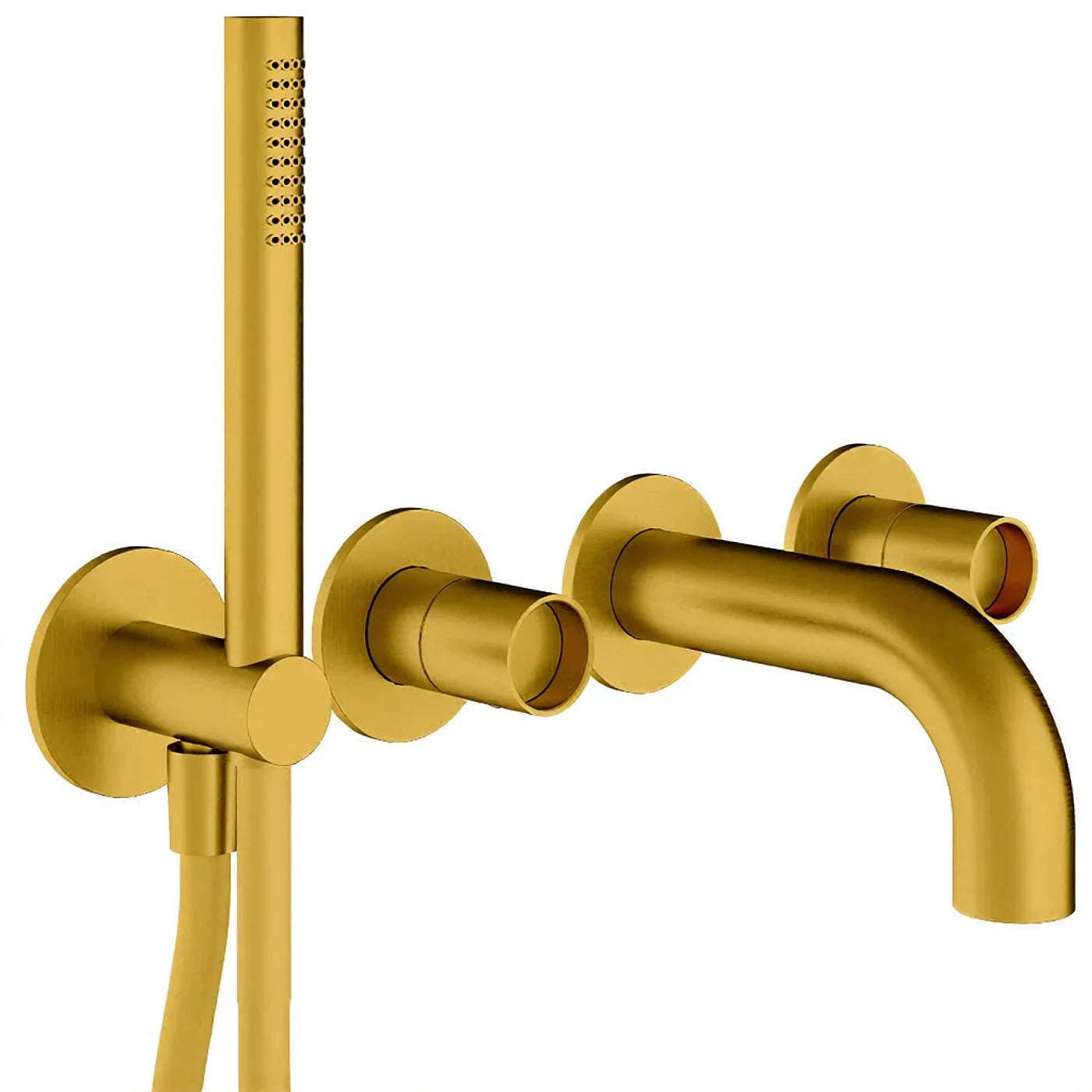 Mitigeur bain/douche à encastrer - Treemme Watertube - RWIT 4AD8 IS 04 - Yellow Gold-PVD (PVD04)
