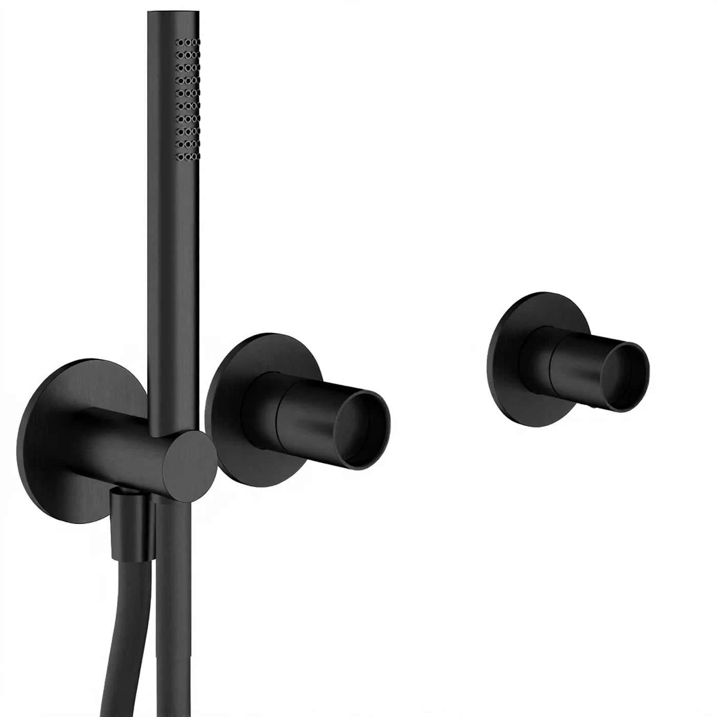 Mitigeur bain/douche à encastrer - Treemme Watertube - RWIT 4AD9 IS 04 - Gun Metal-PVD (PVD01)