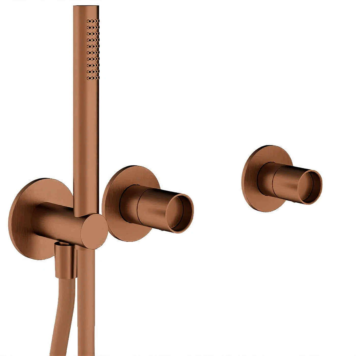 Mitigeur bain/douche à encastrer - Treemme Watertube - RWIT 4AD9 IS 04 - Bronze-PVD (PVD03)