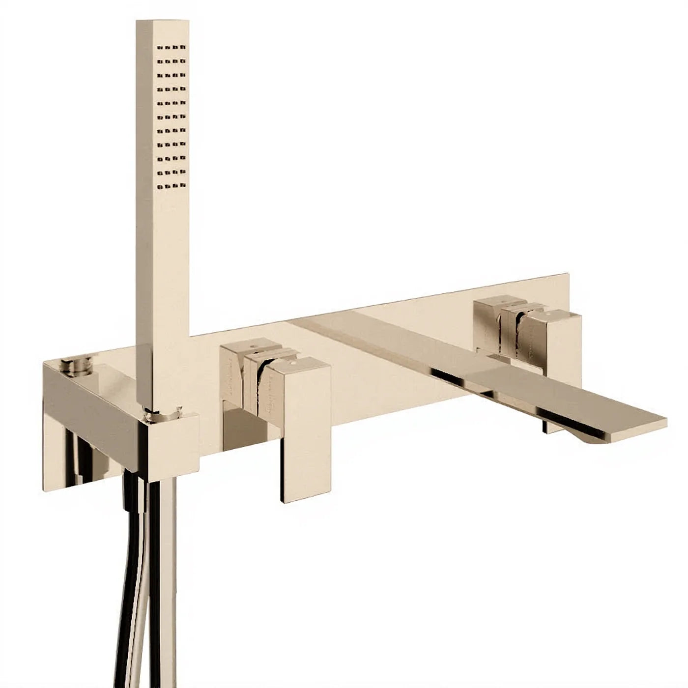 Mitigeur bain/douche à encastrer - Treemme Q30 - RWIT 4BD7 CC 01 - Blanc opaque (BB)